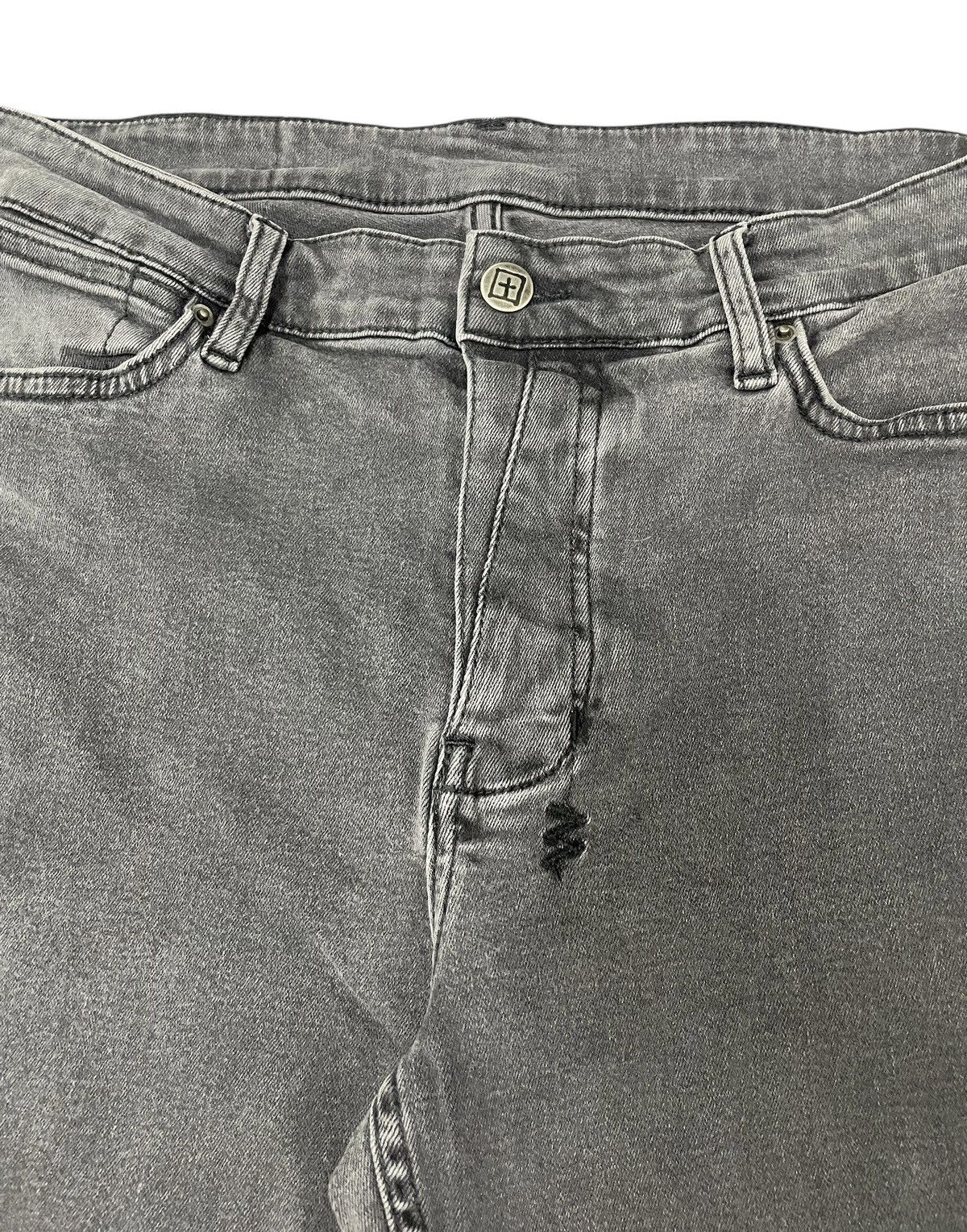 Ksubi Ksubi Skinny Jeans Faded Black Size US 31 - 4 Thumbnail