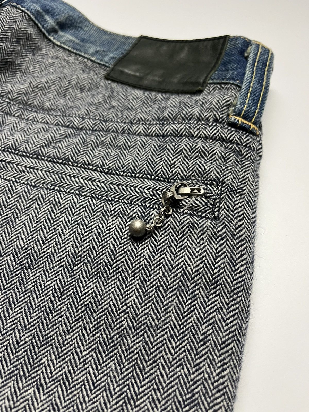 Junya Watanabe Junya Watanabe CDG Mid Rise Two-Sided Jeans Size 30" / US 8 / IT 44 - 10 Thumbnail