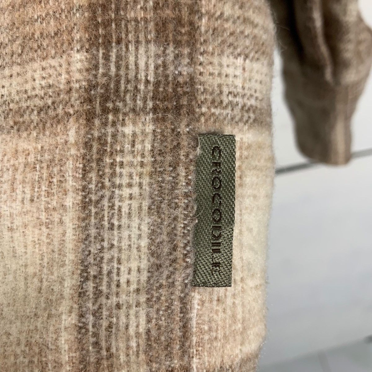 Japanese Brand CROCODILE Checked Four Pocket Flannel Jacket #1662-C74 Size US M / EU 48-50 / 2 - 16 Thumbnail
