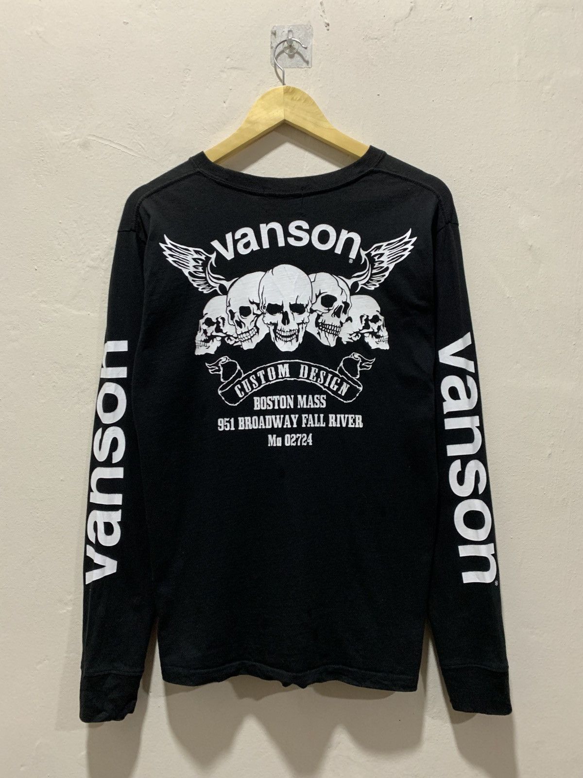 Vanson Leathers Vanson Leather Custom Design Long Sleeve Shirt Size US M / EU 48-50 / 2 - 1 Thumbnail