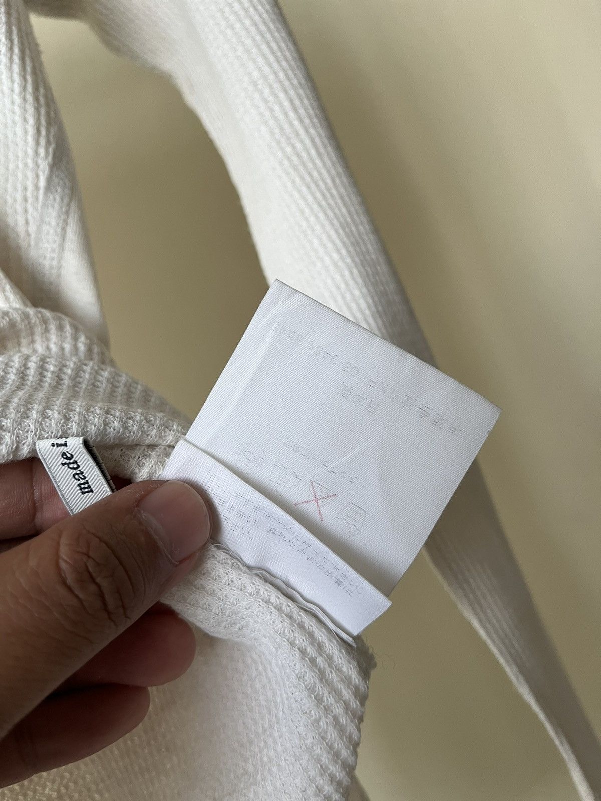 Nonnative Nonnative Waffle Thermal Asymmetrical Unisex Shirt Size S / US 4 / IT 40 - 7 Thumbnail