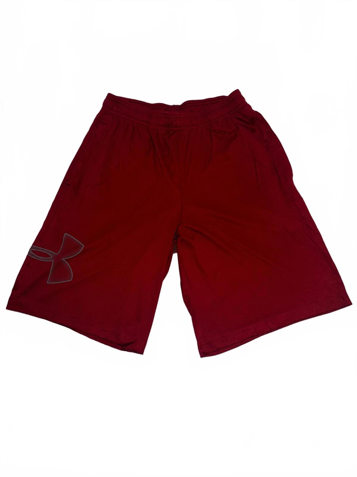 Under Armour Athletic Under Armour Men's Red Loose Fit Athletic Shorts Size US 30 / EU 46 - 1 Thumbnail