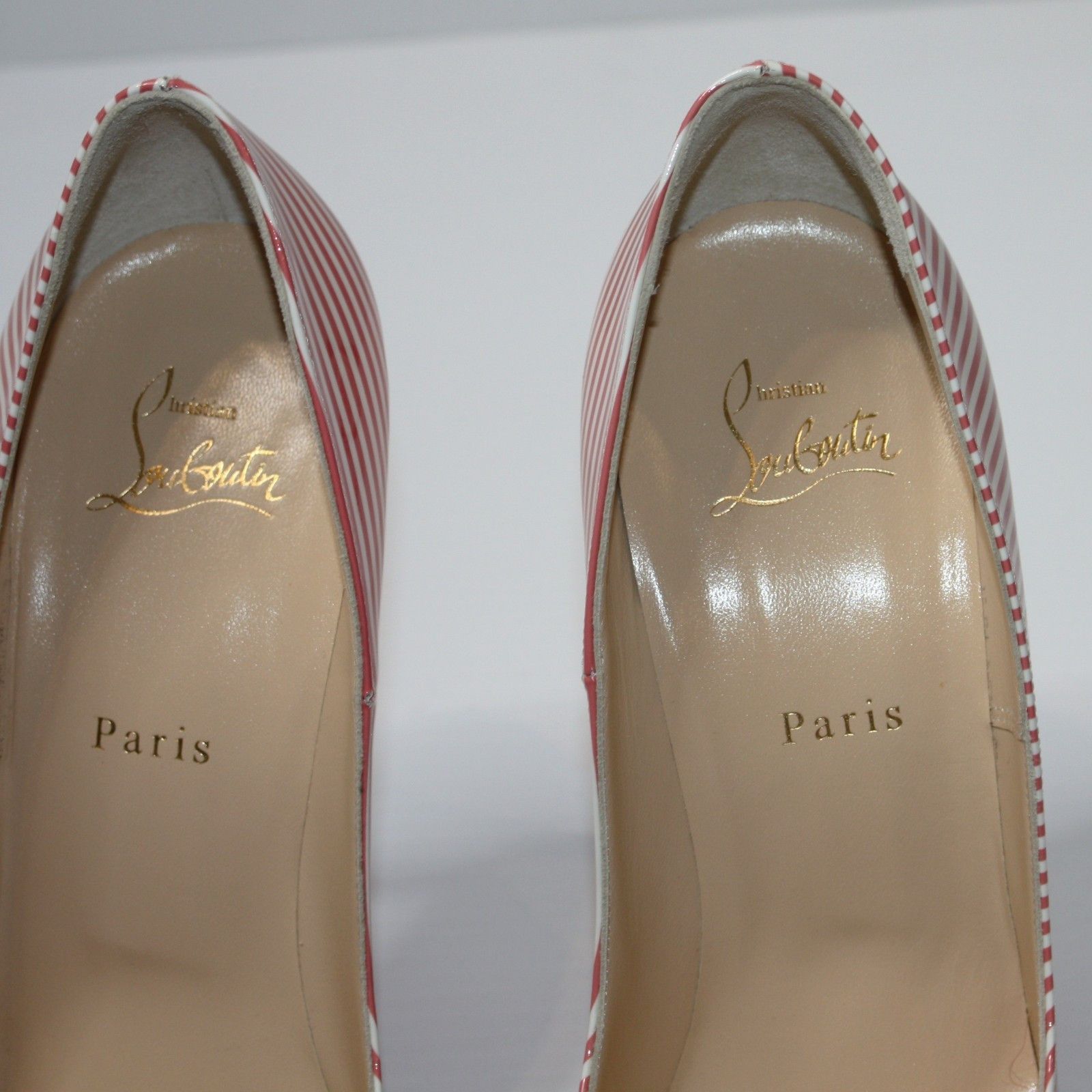 Christian Louboutin So Kate 120 Striped Smoothie Pump Shoes in EU 41 / US 11 NEW Size US 11 / IT 41 - 3 Thumbnail