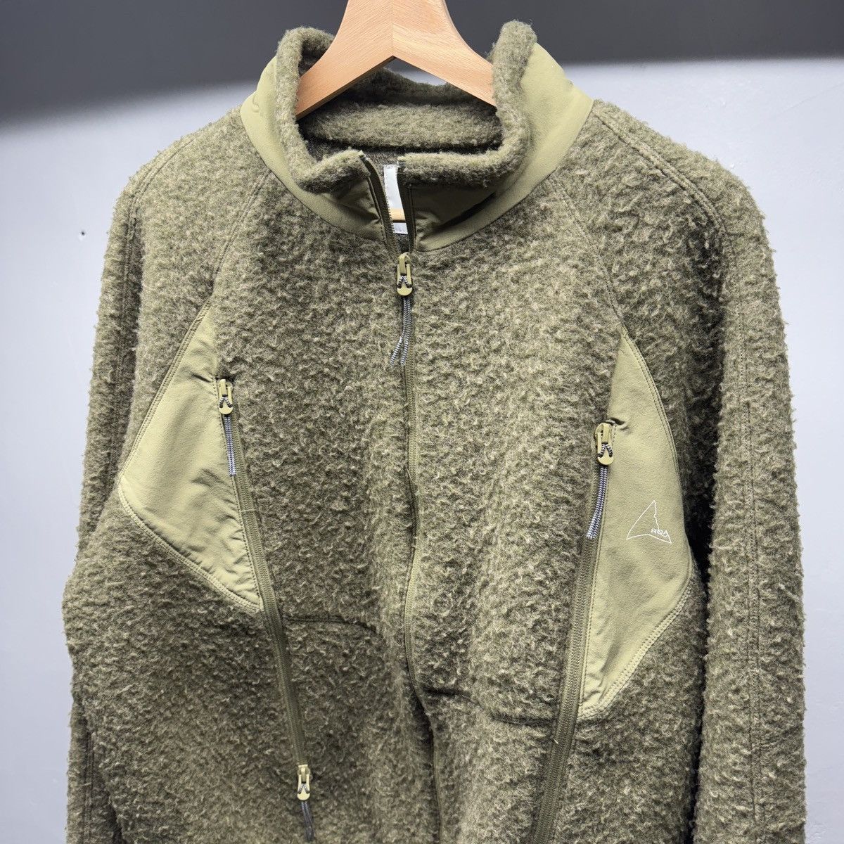 ROA ROA Polar Fleece Jacket Aloe Size US M / EU 48-50 / 2 - 3 Thumbnail