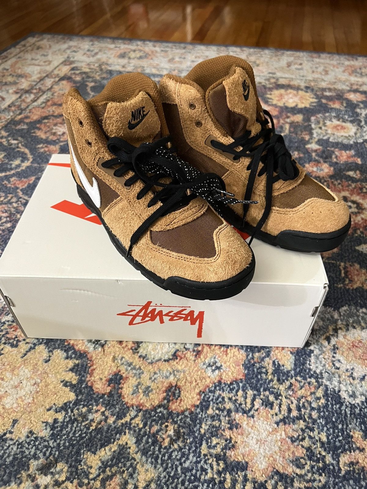 Nike × Stussy Stussy x Nike Air Baltoro Light British Tan Size US 8 / EU 41 - 2 Thumbnail