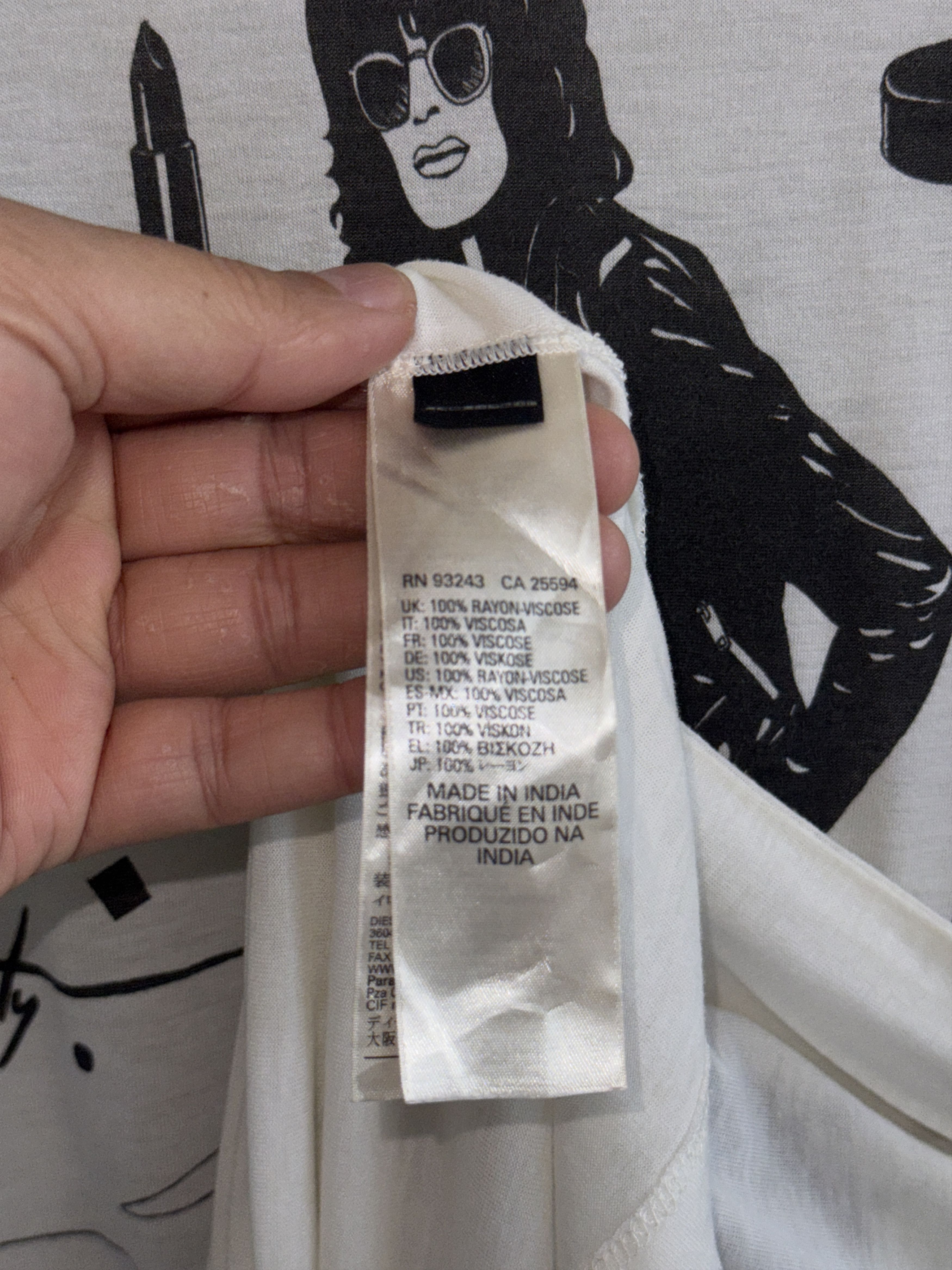 Diesel Diesel Maglietta Punk T-shirt Size S / US 4 / IT 40 - 6 Thumbnail