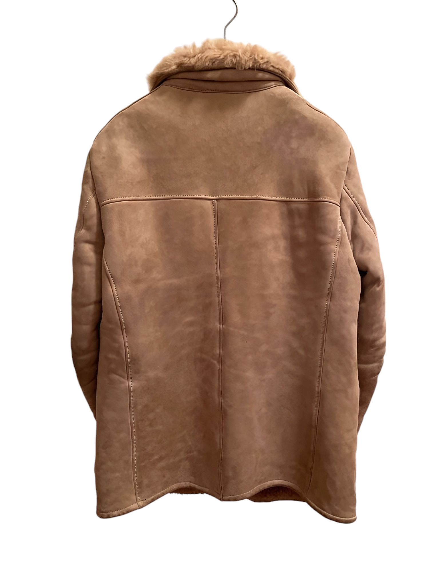 Gucci × Tom Ford LAMB FUR SHEARLING SUEDE LEATHER COAT BY TOM FORD Size US L / EU 52-54 / 3 - 2 Thumbnail