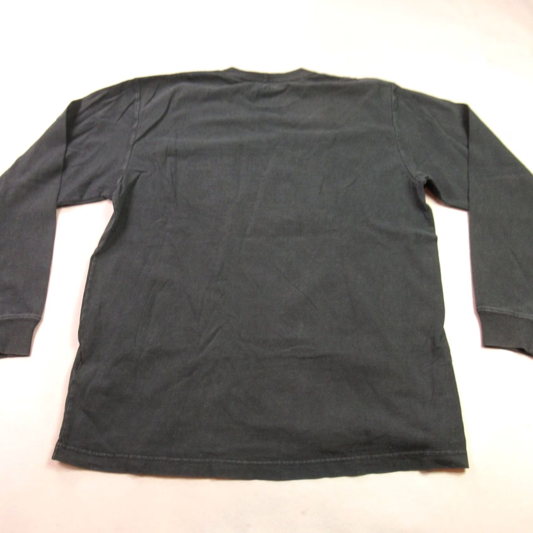 Carhartt Carhartt Shirt Mens M Long Sleeve Crew Neck Lightweight Black Cotton Logo Size US M / EU 48-50 / 2 - 6 Thumbnail