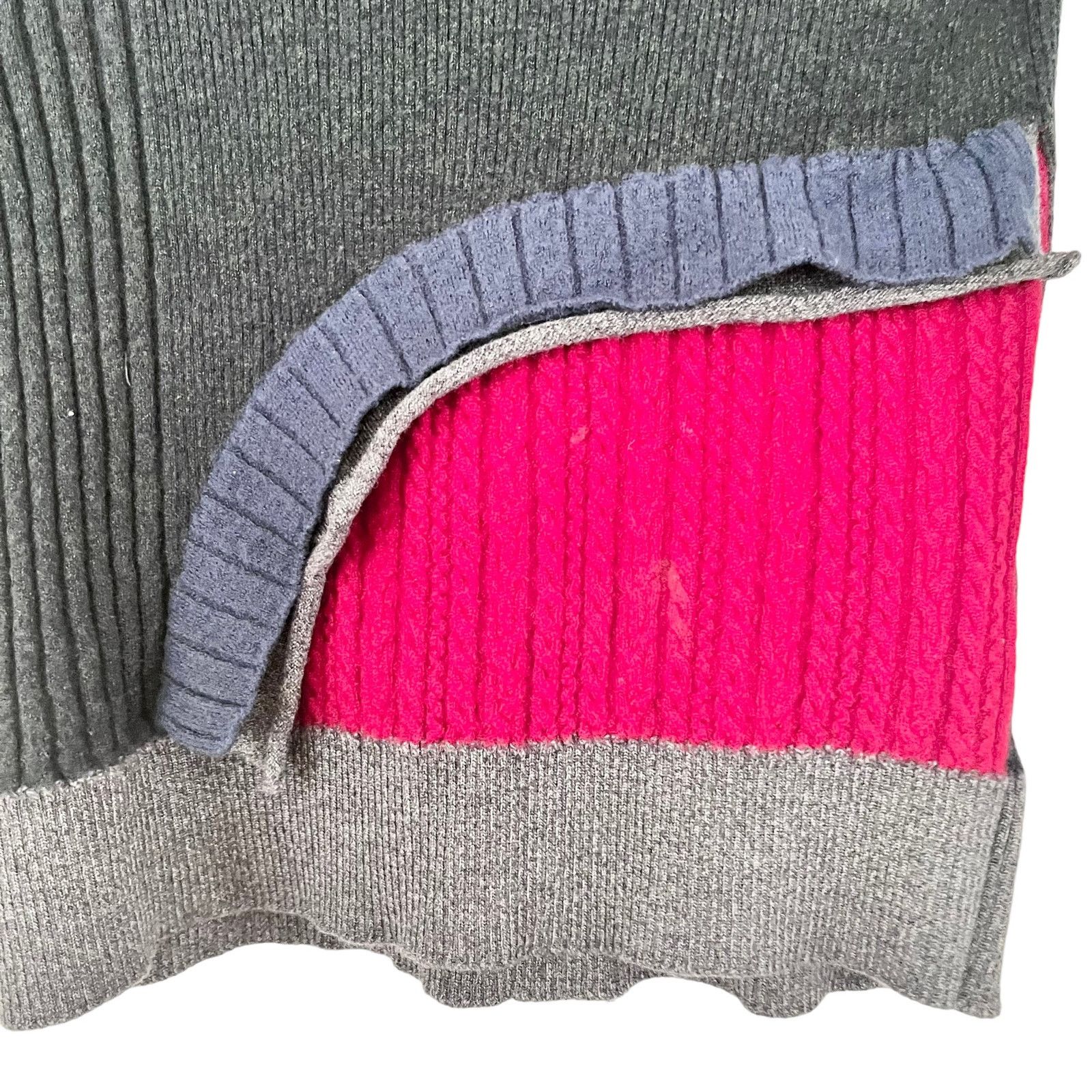Zara Zara SRPLS 100% Wool MXD SWTR Ruffle Sweater Surplus Size XS / US 0-2 / IT 36-38 - 6 Thumbnail