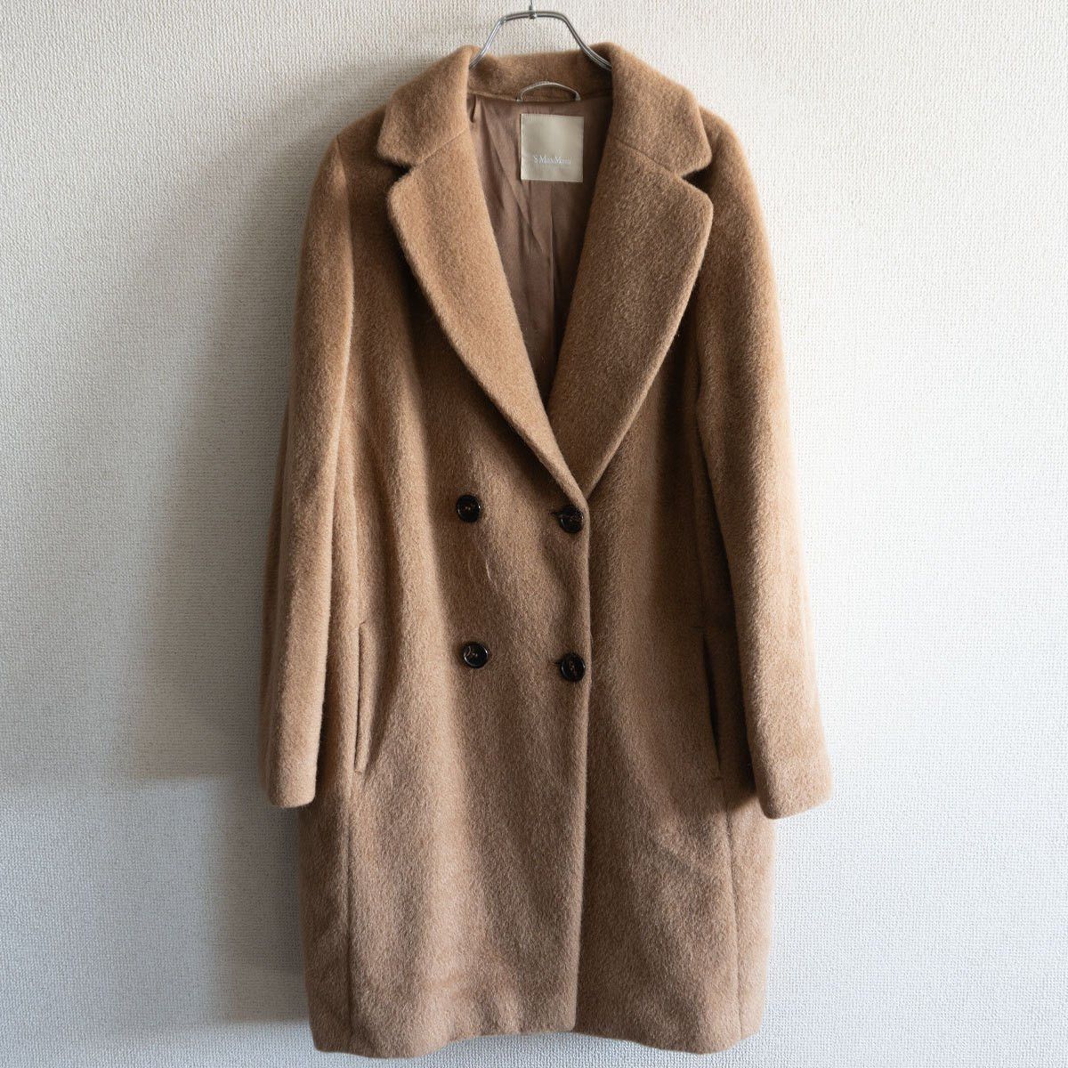 Max Mara S MAX MARA Alpaca Wool Fur Coat Size 40 Size US XXS / EU 40 - 1 Thumbnail