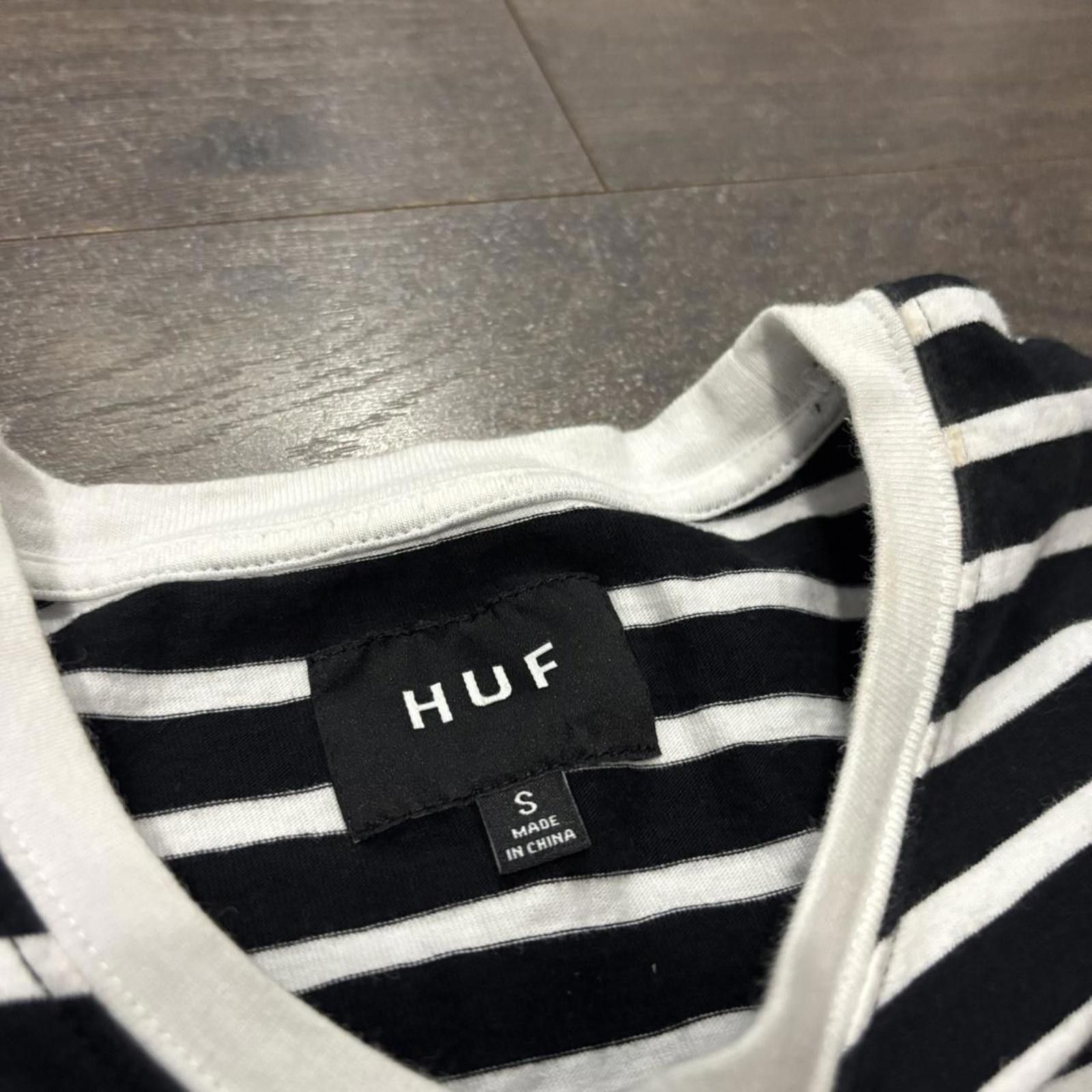 Thrasher thrasher magazine huf worldwide striped long sleeve t shirt Size US S / EU 44-46 / 1 - 7 Thumbnail