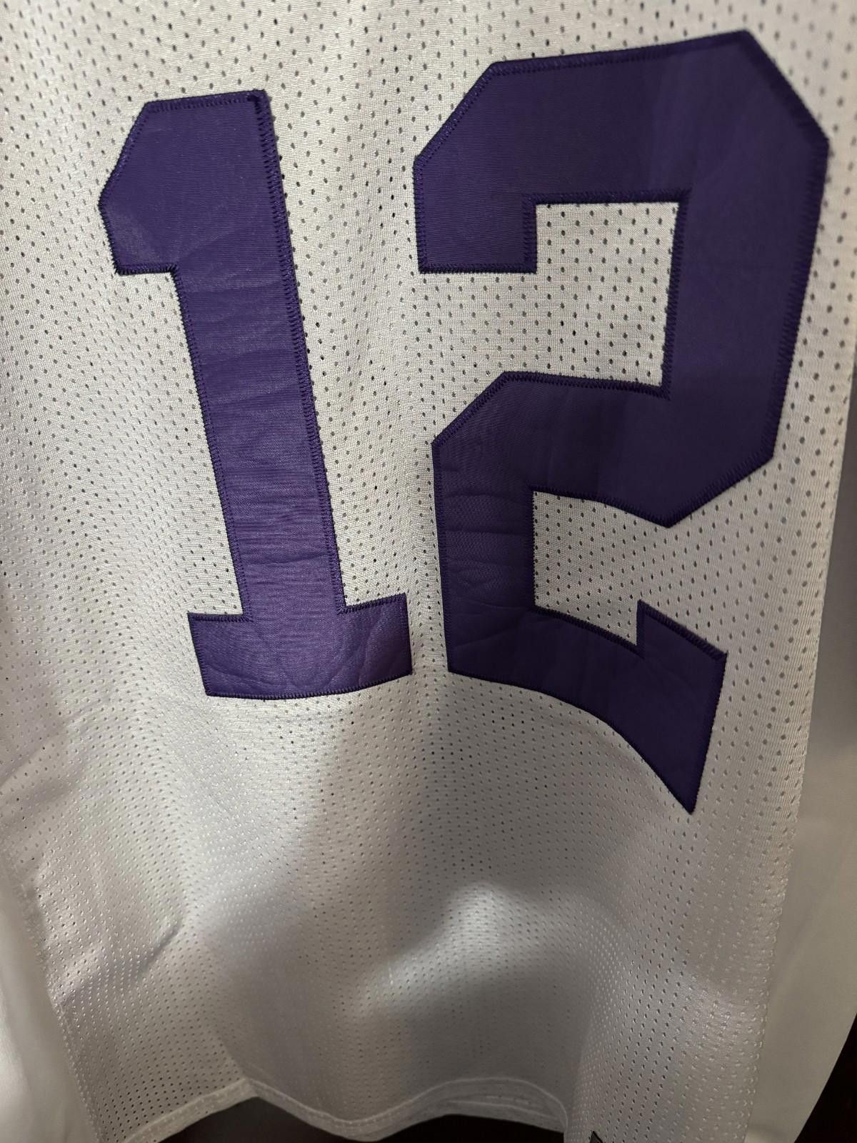Nike LSU Tigers Nike Football #12 Jersey Men Sz 50 White Size US XL / EU 56 / 4 - 7 Thumbnail