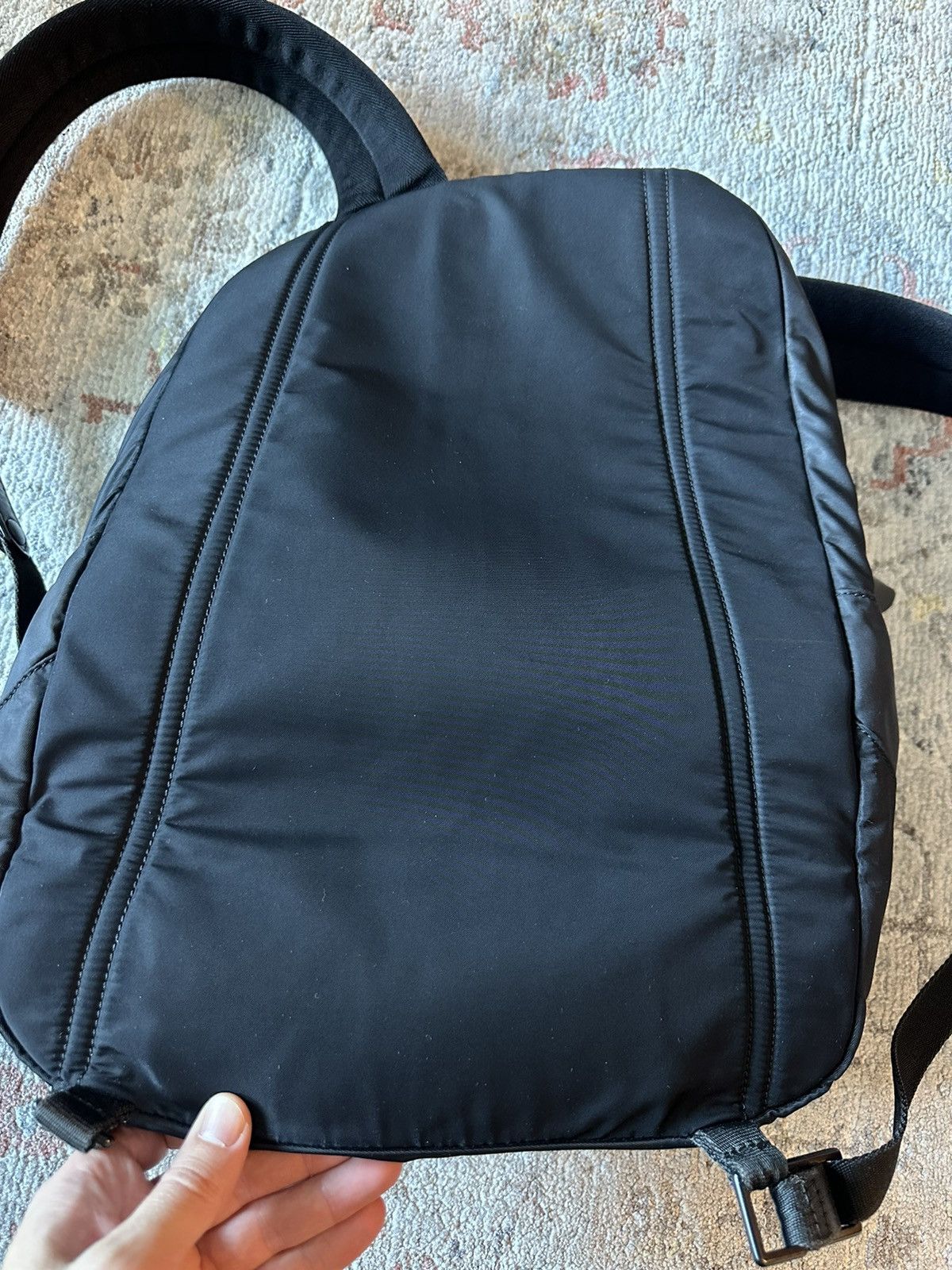 Lanvin Rare find! Lanvin backpack! Black with chain print Size ONE SIZE - 7 Thumbnail