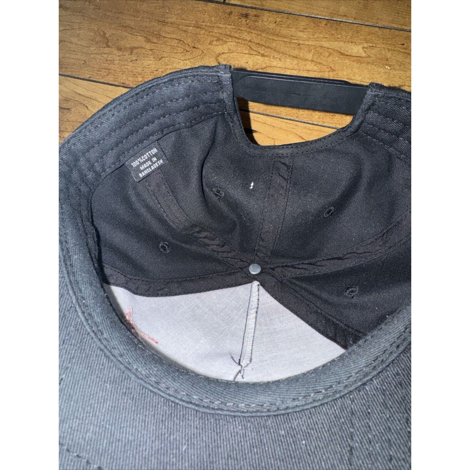 Metallica × Vintage Burn Down Eden Metal Band Hat Black SnapBack Adjustable Size ONE SIZE - 5 Thumbnail