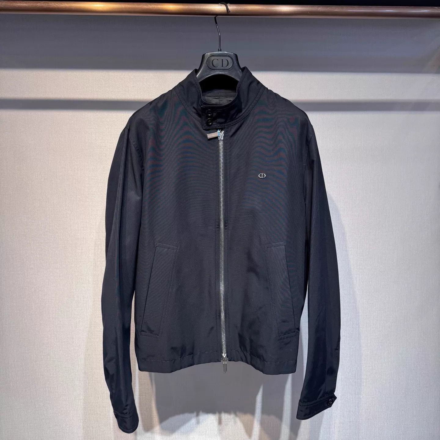 Dior Black Bomber Jacket, Size M Size US M / EU 48-50 / 2 - 1 Thumbnail