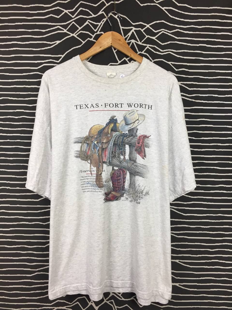 Native Vtg Y2K Texas Fort Worth The American West Tee Size US XXL / EU 58 / 5 - 2 Thumbnail