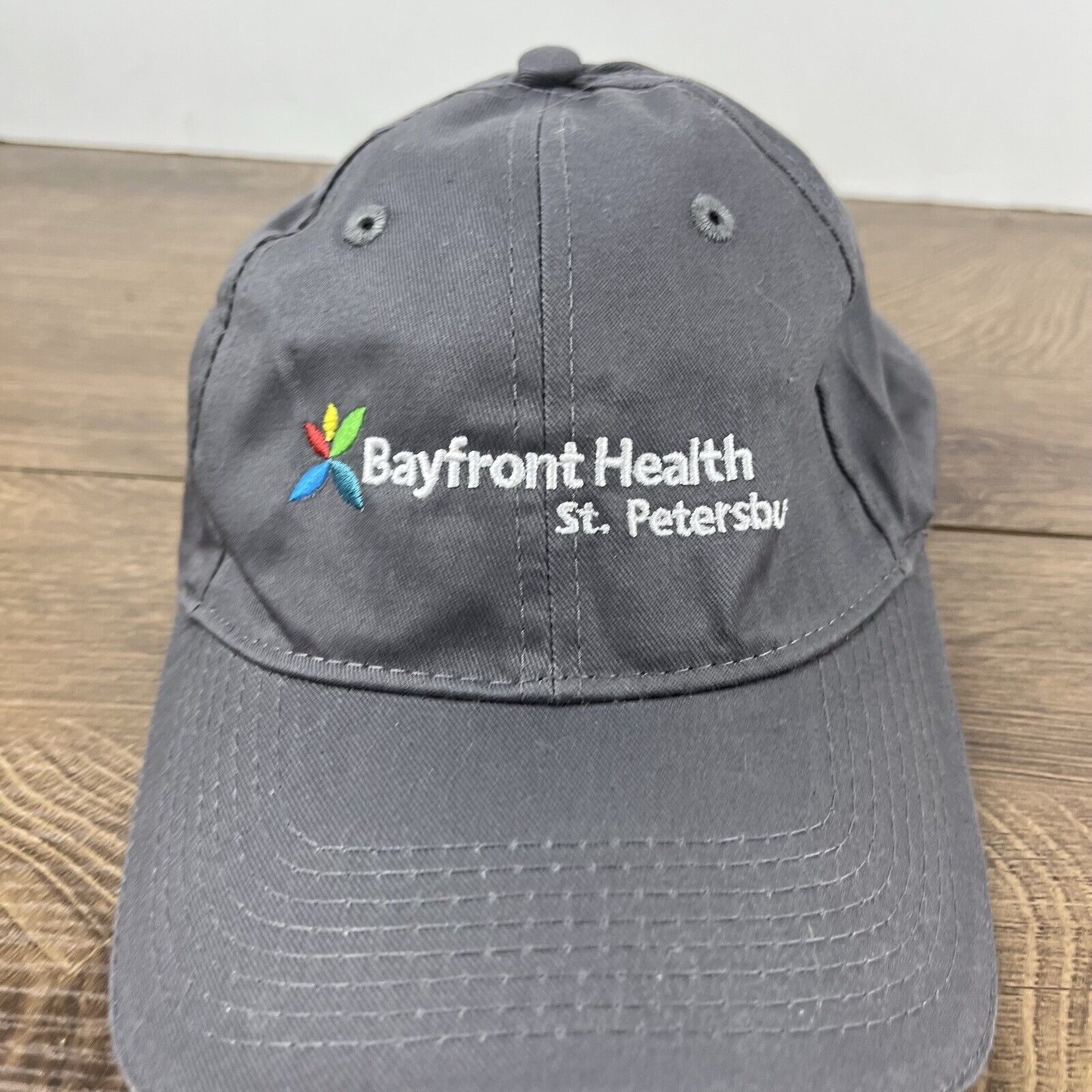 Other Bayfront Health St Petersburgh Hat Gray Hat Adjustable Hat G Size ONE SIZE - 6 Thumbnail
