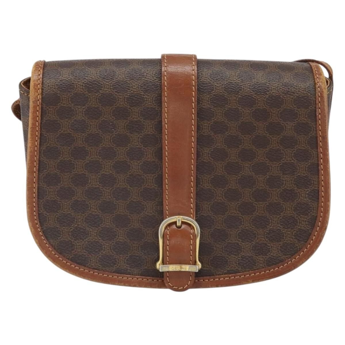 Celine Celine Vintage Macadam Canvas and Leather Size ONE SIZE - 1 Thumbnail