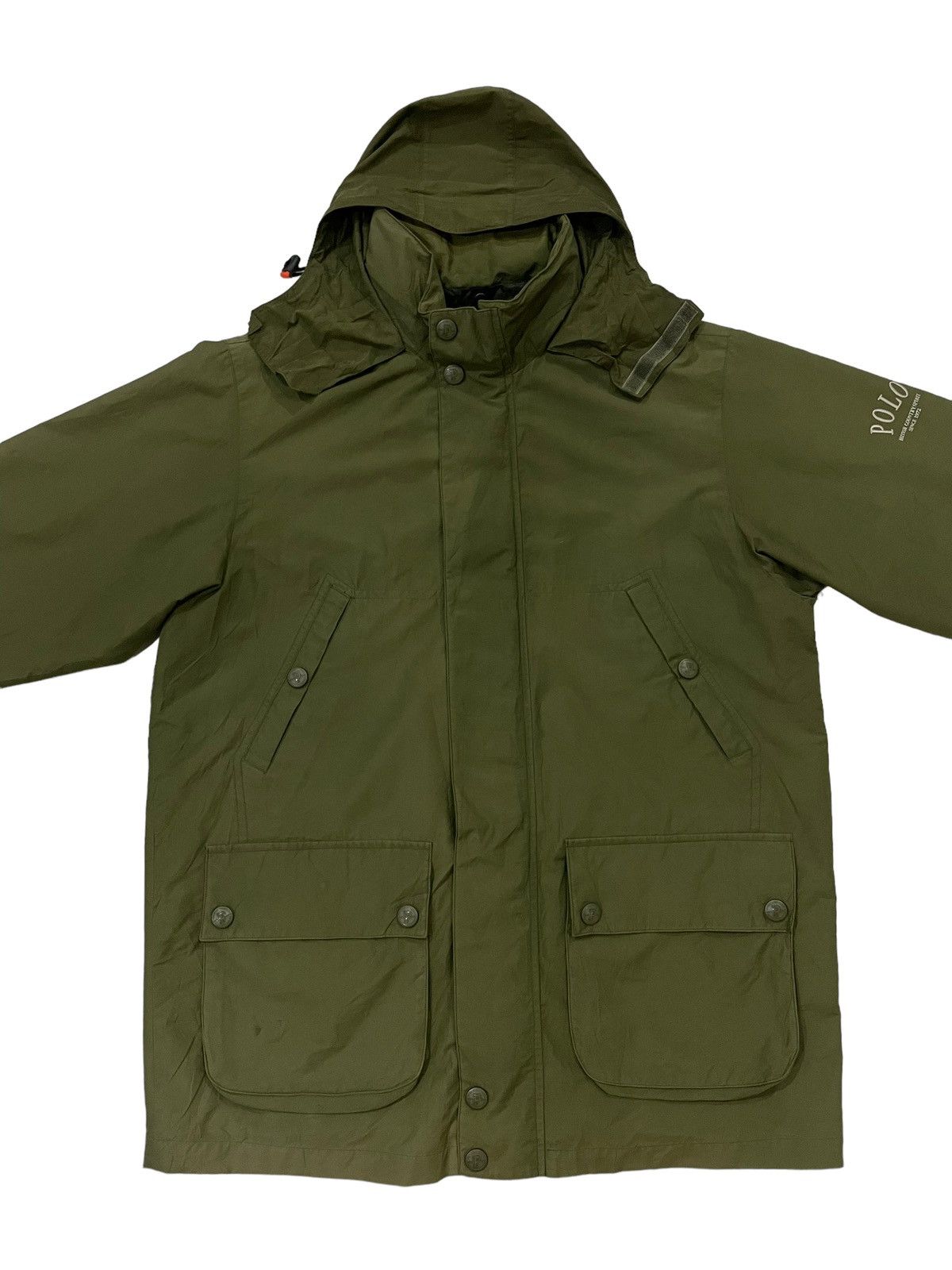 Polo Ralph Lauren × RRL Ralph Lauren Vintage Y2k POLO Ralph Lauren Multi-Pocket Parka Jacket Size US L / EU 52-54 / 3 - 20 Thumbnail