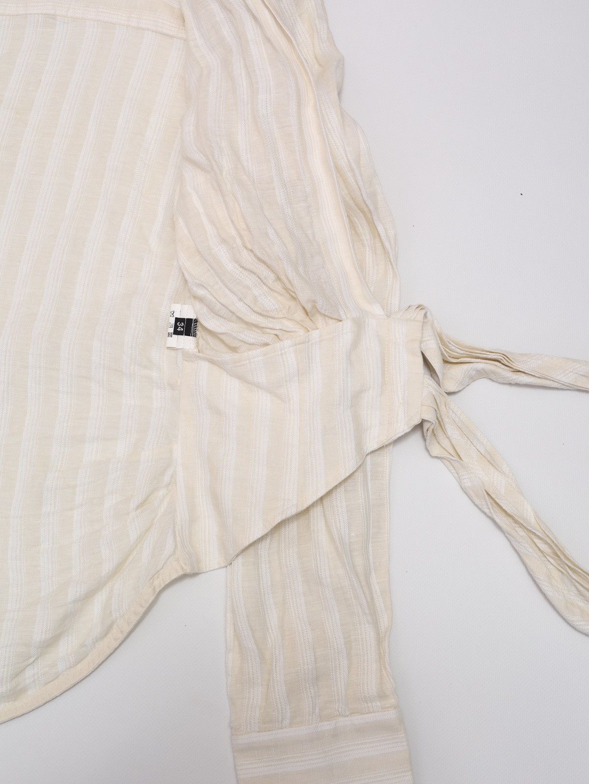 Jacquemus Jacquemus Bahia La Collectionneuse Linen Shirt Top Striped Size XS / US 0-2 / IT 36-38 - 10 Thumbnail