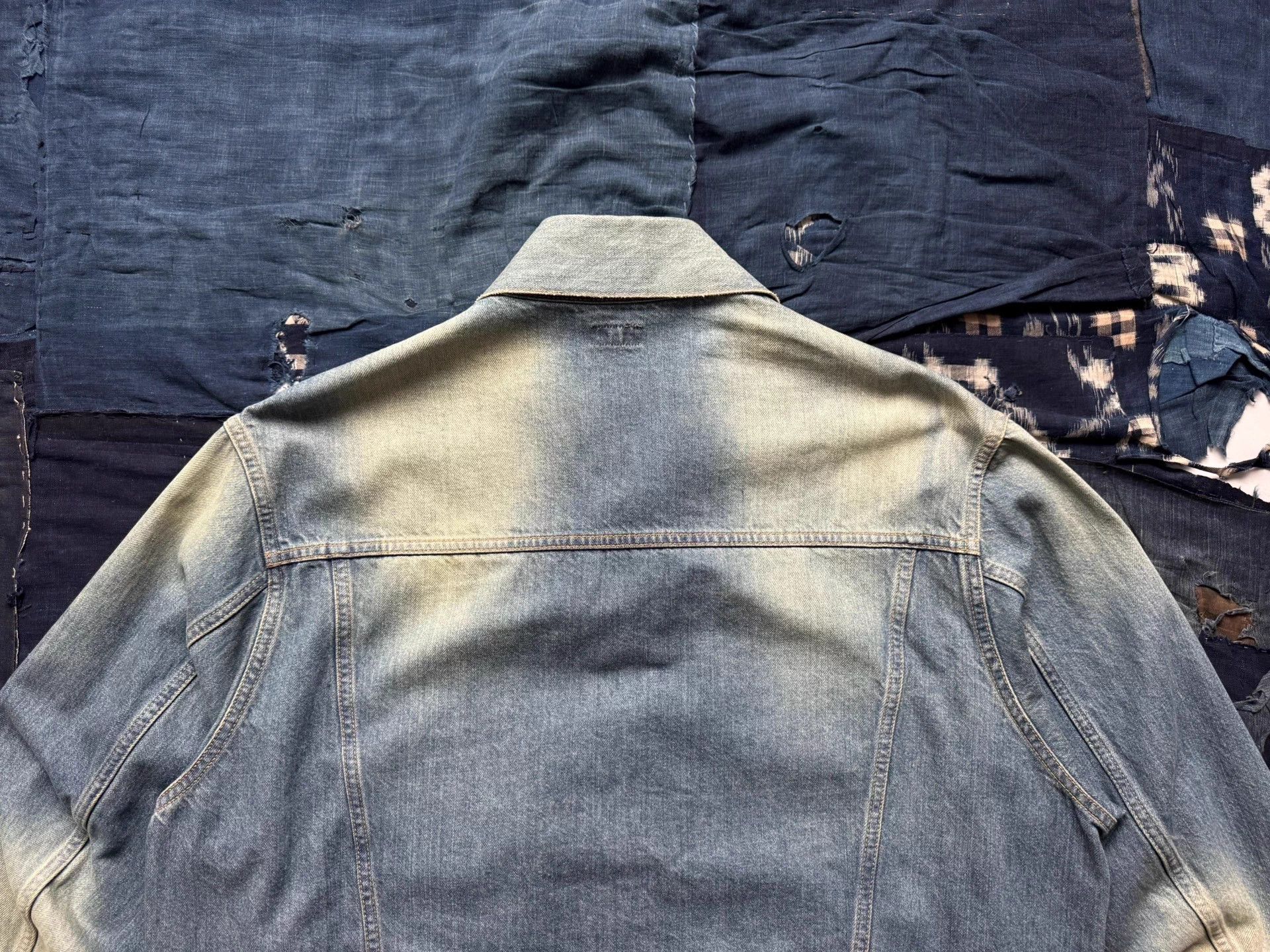 Other Kolor Beacon 23ss Irregular Denim Jacket 2 Size M / US 6-8 / IT 42-44 - 5 Thumbnail