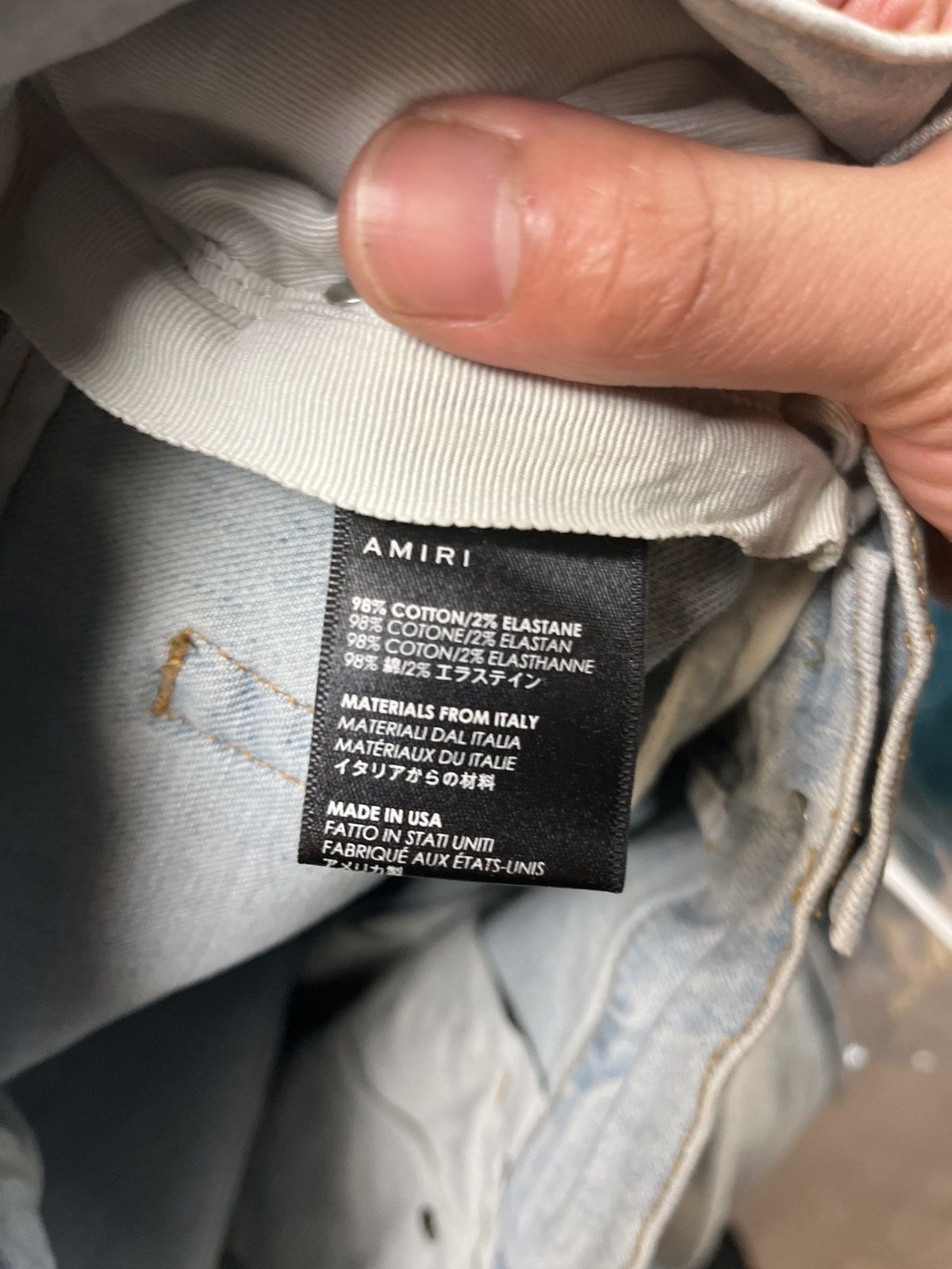 Amiri Amiri Blue Jean Size US 36 / EU 52 - 3 Thumbnail
