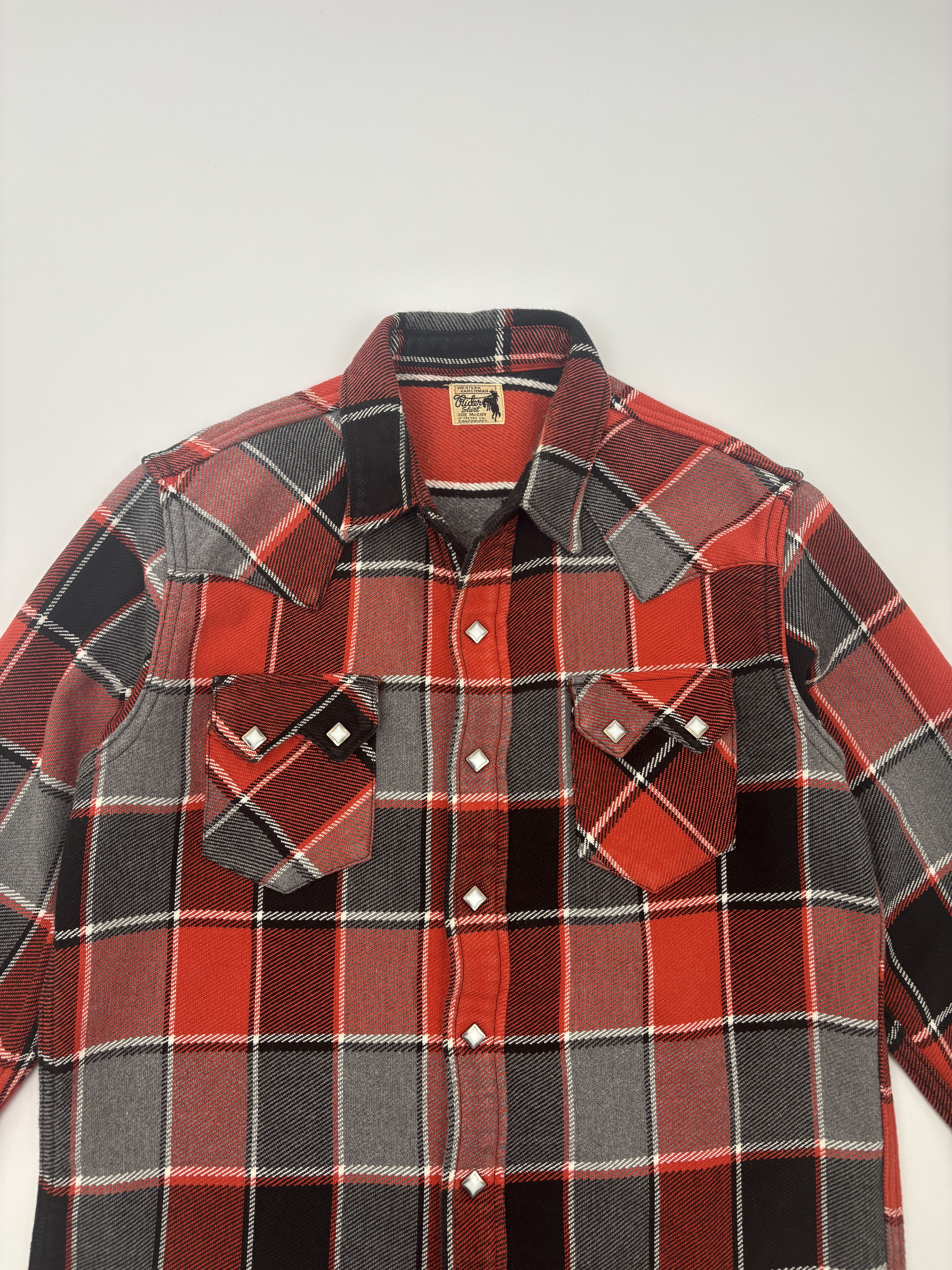 The Real McCoy's Joe McCoy Western Flannel Shirt Plaid Cotton Made in Japan Size US S / EU 44-46 / 1 - 3 Thumbnail