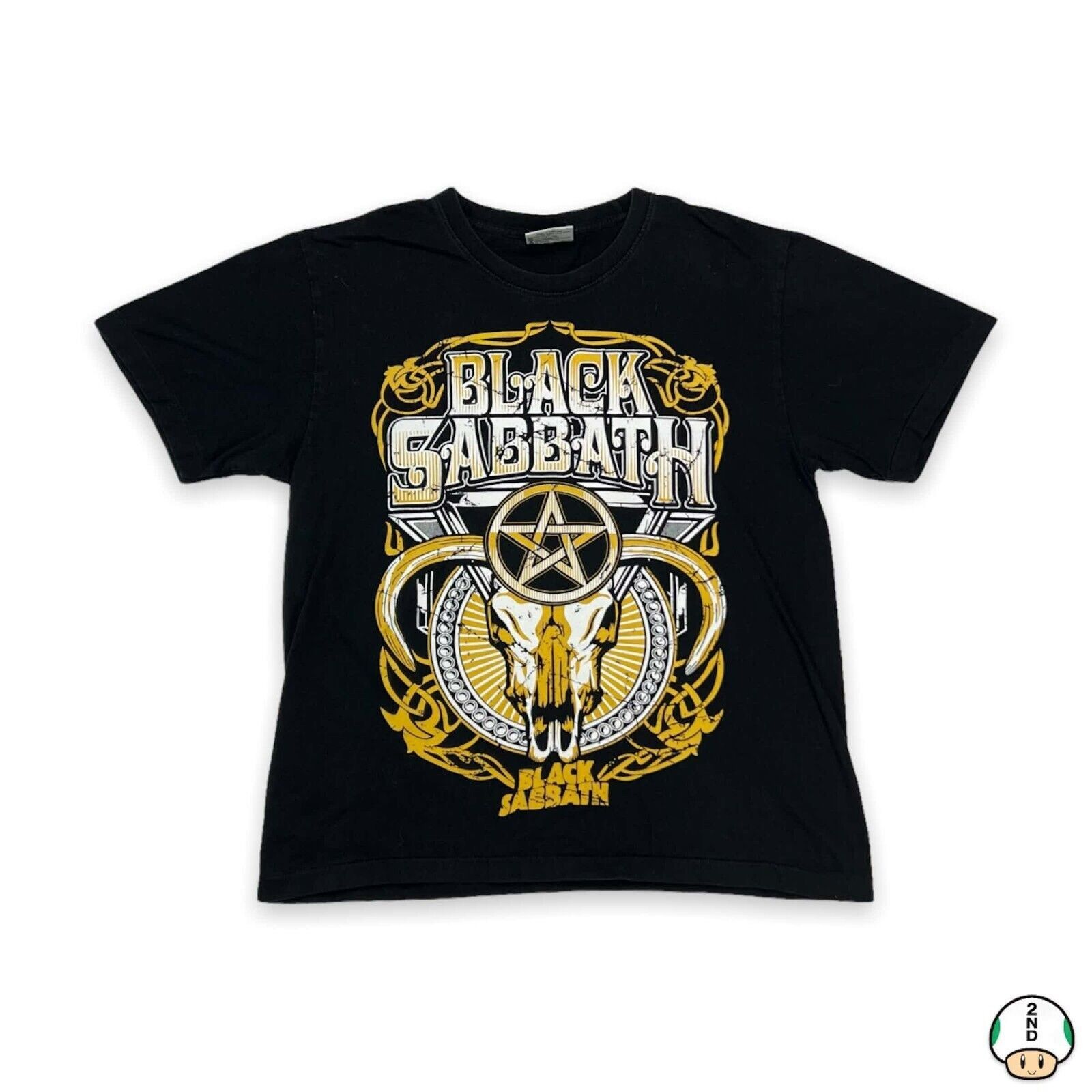 Band Tees Vintage Y2K Black Sabbath T Shirt Heavy Metal Rock Band Tee Size US L / EU 52-54 / 3 - 1 Thumbnail