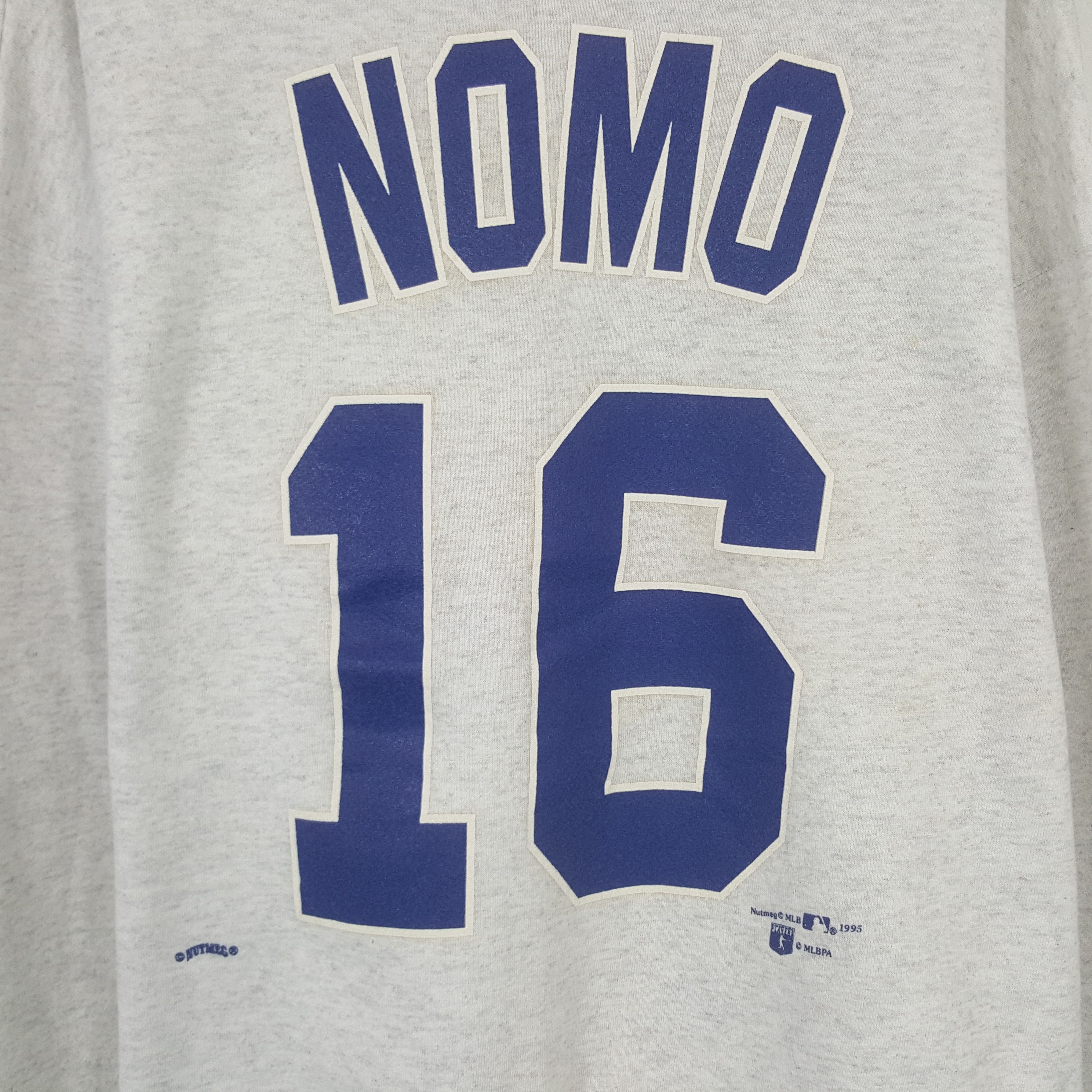 Nutmeg × Vintage Vintage Dodgers Nomo 16 Sport Sweatshirt Size US XL / EU 56 / 4 - 4 Thumbnail