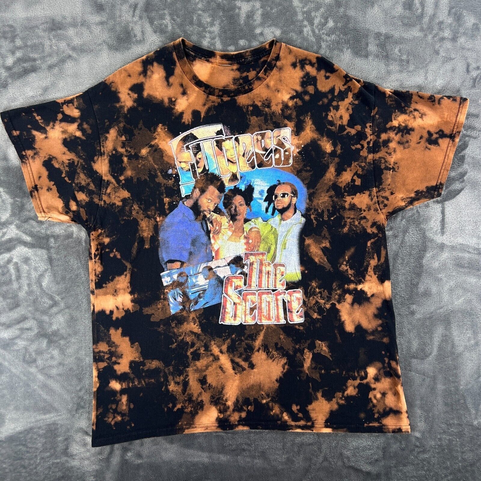 Other Fugees The Score T Shirt Men XL VINTAGE distressed reverse b Size US XL / EU 56 / 4 - 6 Thumbnail