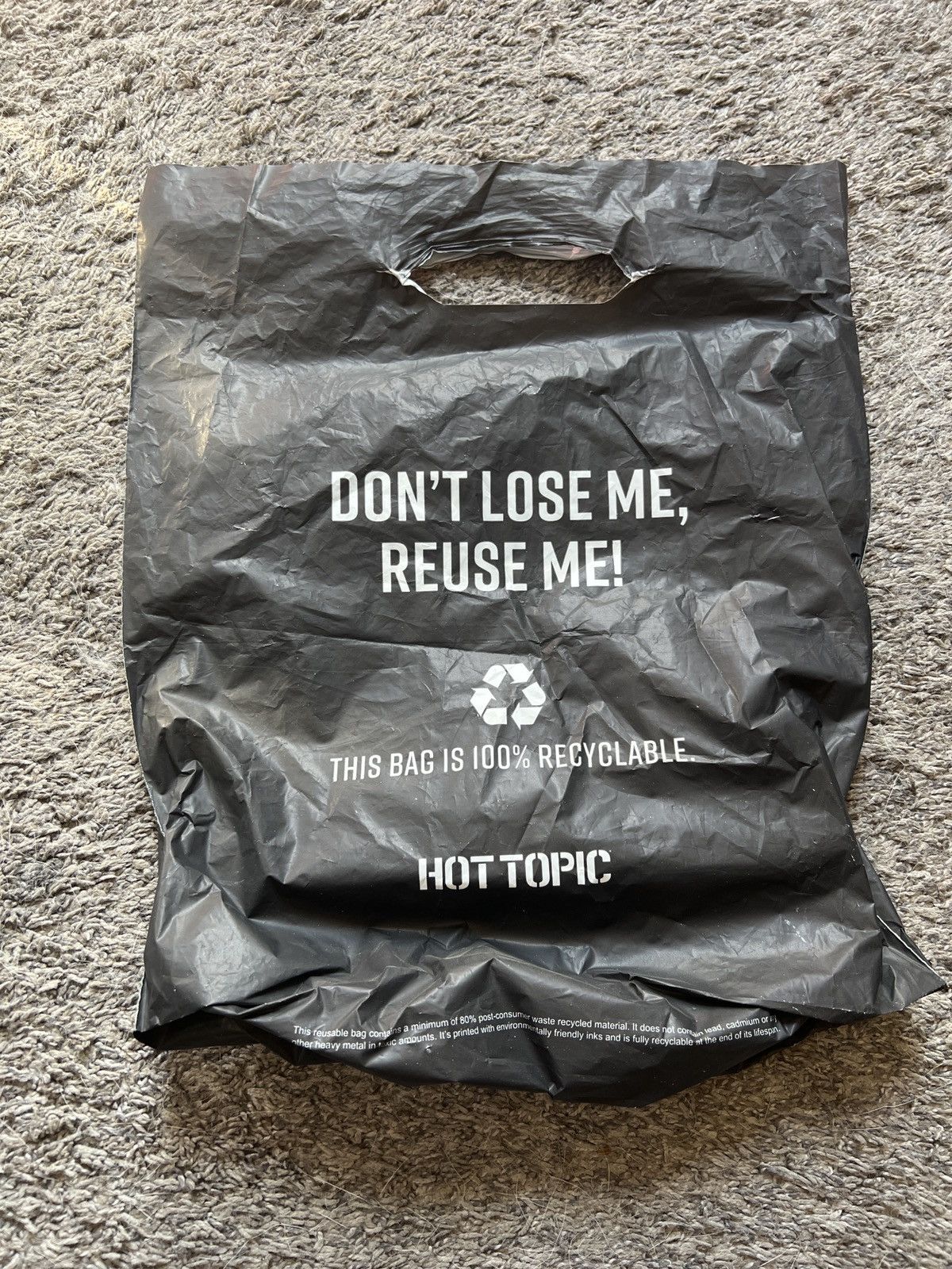 Hot Topic Hot Topic Reusable Bag Size ONE SIZE - 2 Thumbnail
