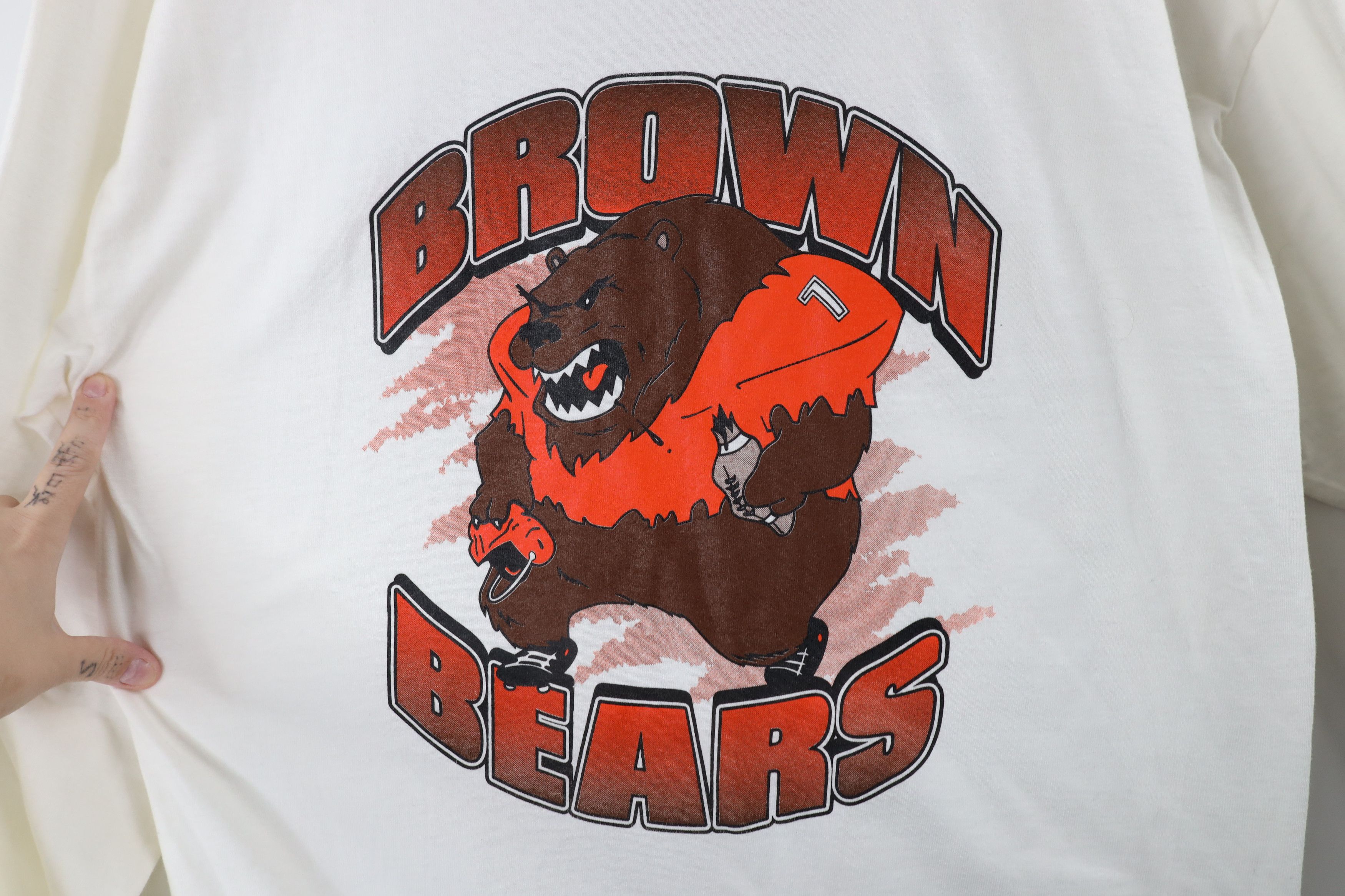 Vintage Vintage Y2K University Bears Football Long Sleeve T-Shirt Size US XL / EU 56 / 4 - 4 Thumbnail