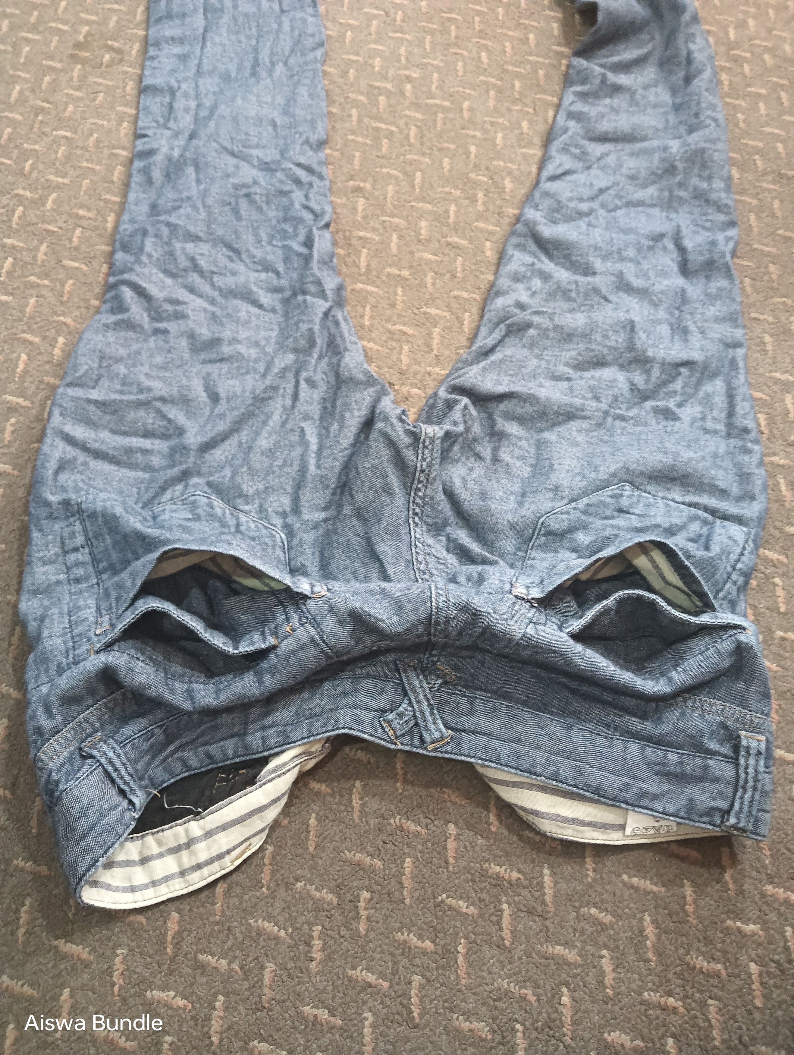 Japanese Brand PPFM JEANS PUNK STYLE Size US 34 / EU 50 - 13 Thumbnail