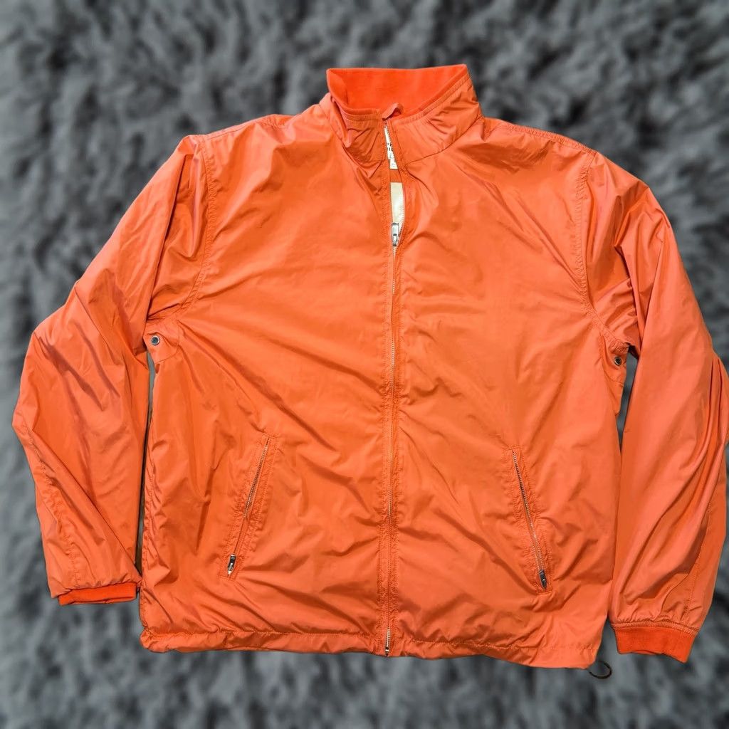 Peter Millar VINTAGE Peter Millar Bomber Jacket Orange Classic Size Large Men's Golf Preppy 90s Style Short Sleeve? Size US L / EU 52-54 / 3 - 1 Thumbnail