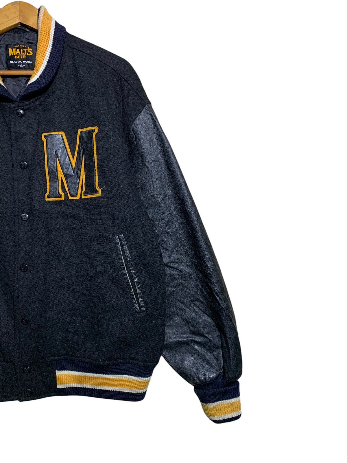 Vintage 🔥MALTS BEER LTD EDITIONS VARSITY JACKETS Size US L / EU 52-54 / 3 - 3 Thumbnail