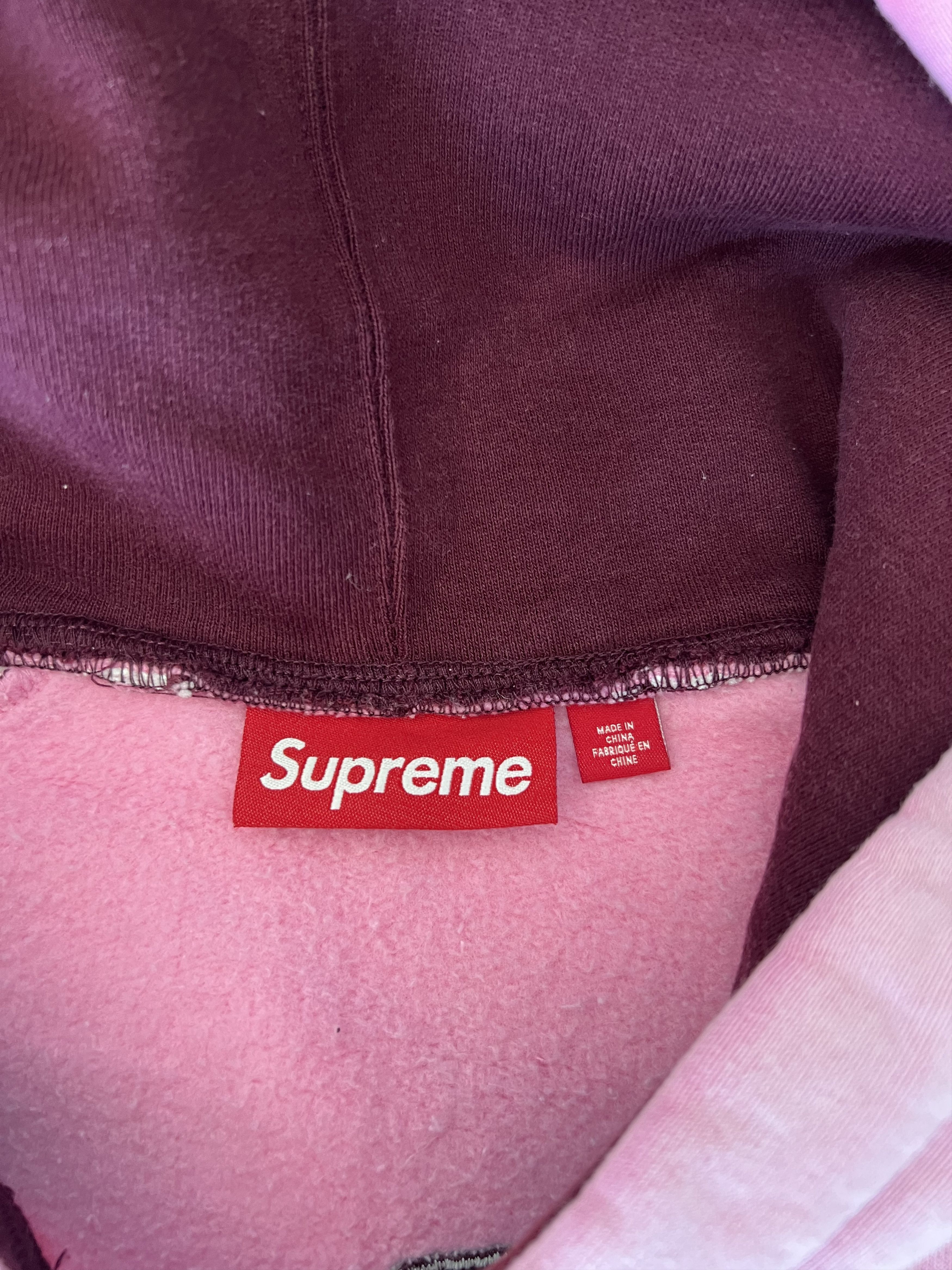Supreme Supreme State Zip Up Hooded Sweatshirt in Pink | Grailed Supreme Supreme State Zip Up Hooded Sweatshirt in Pink | Grailed