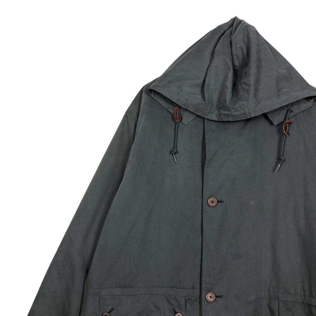 Japanese Brand 🔥RICH GREY VINTAGE CHORE WORK JACKET ALLERGI ISSEY MIYAKE Size US L / EU 52-54 / 3 - 8 Thumbnail