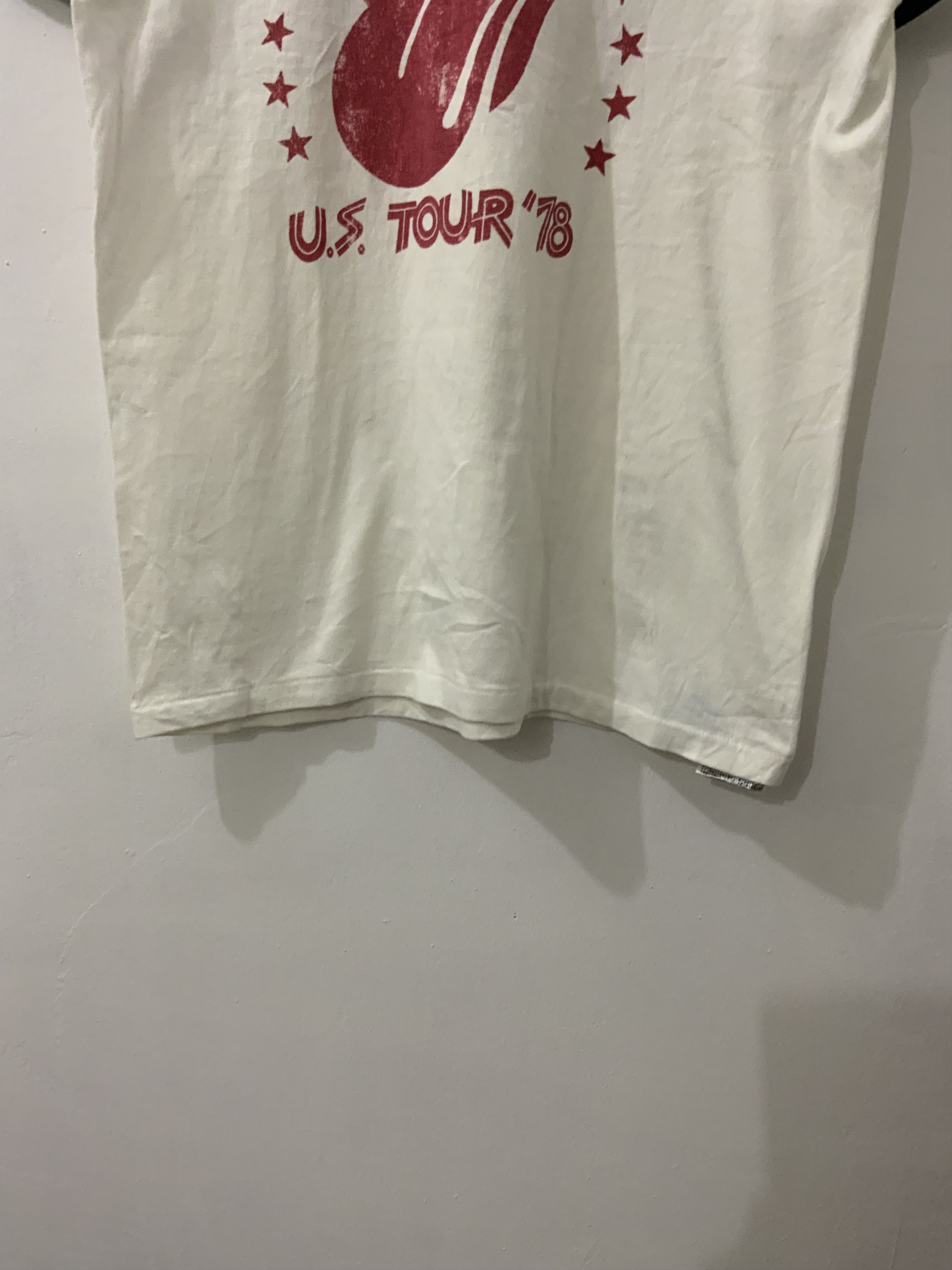 Band Tees The Rolling Stone U.S Tour ‘78 Ringer Tee Size US M / EU 48-50 / 2 - 10 Thumbnail