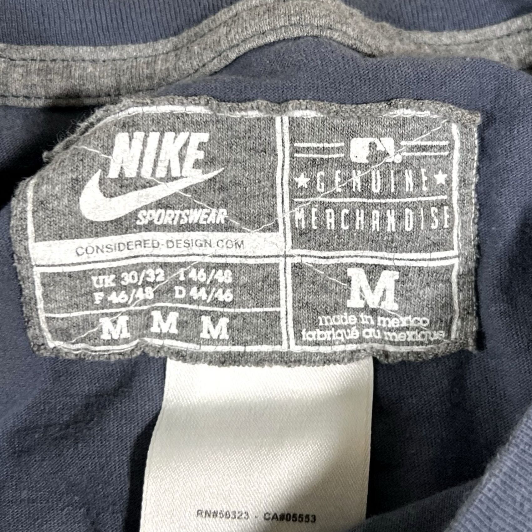 Nike Nike T-Shirt Mens Baseball New York Yankees Gray M Shirt Size US M / EU 48-50 / 2 - 5 Thumbnail