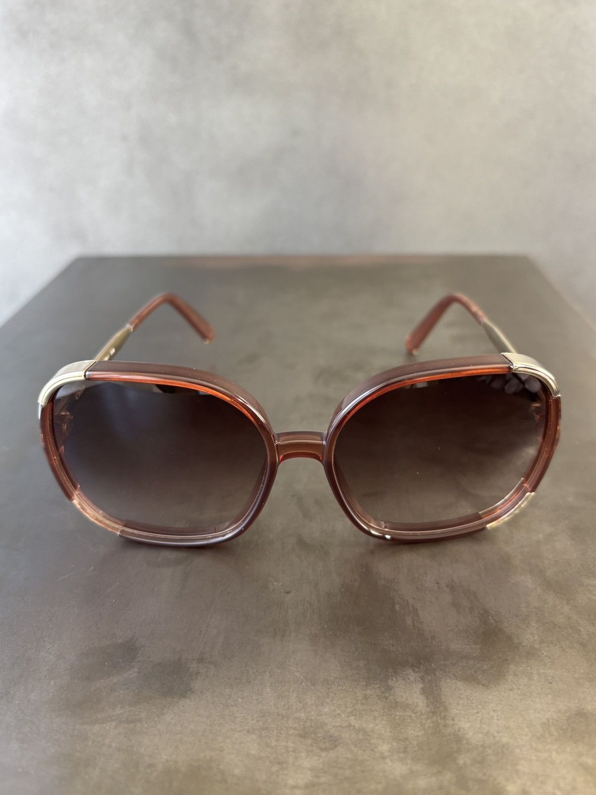 Chloe 2000s Chloe Sunglasses CE719S Ted Lapidus Oversize Square Size ONE SIZE - 9 Thumbnail