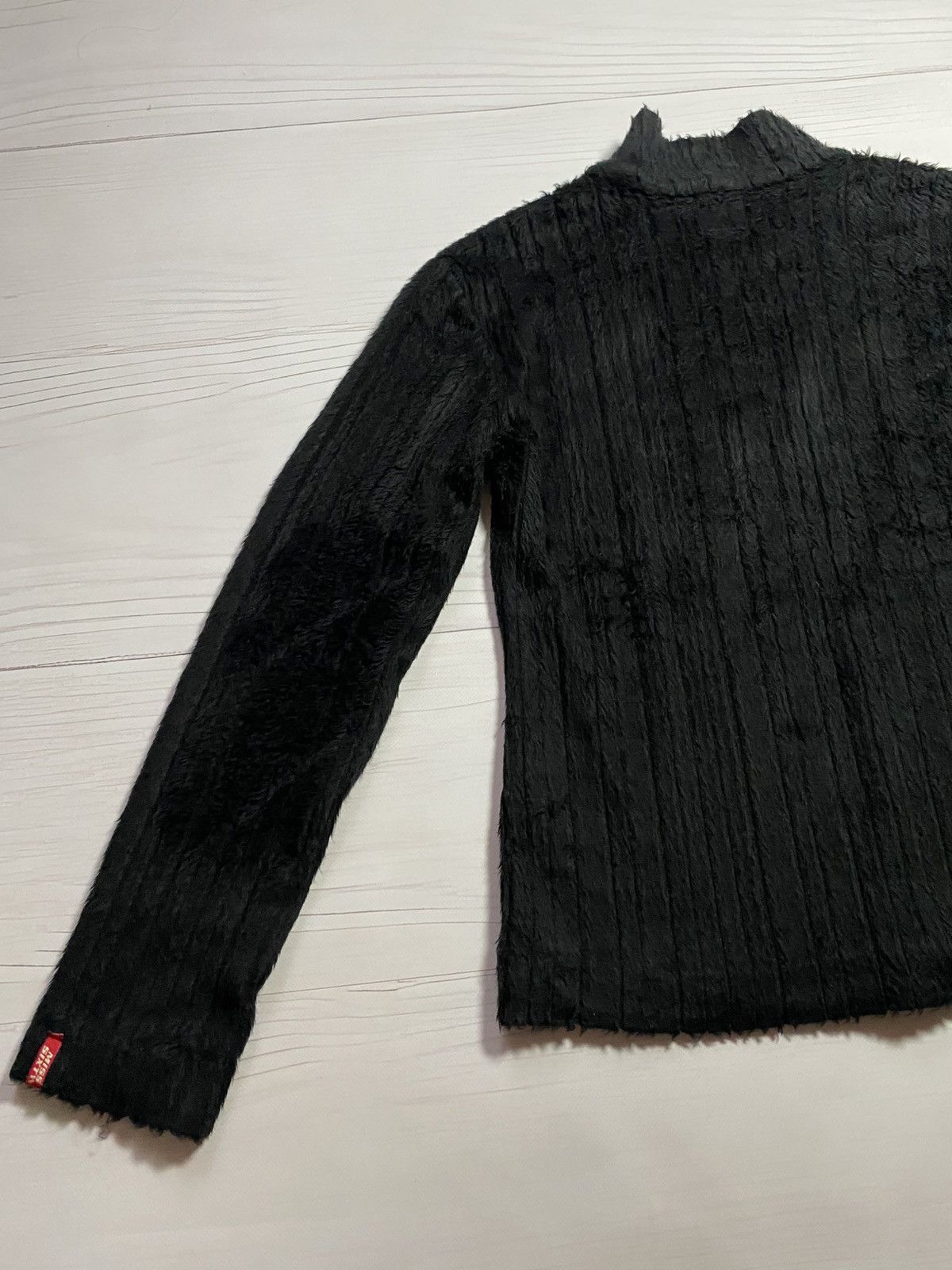 Miss Sixty Vintage Miss Sixty faux mohair Fuzzy Lace-Up Knit Sweater Size L / US 10 / IT 46 - 14 Thumbnail
