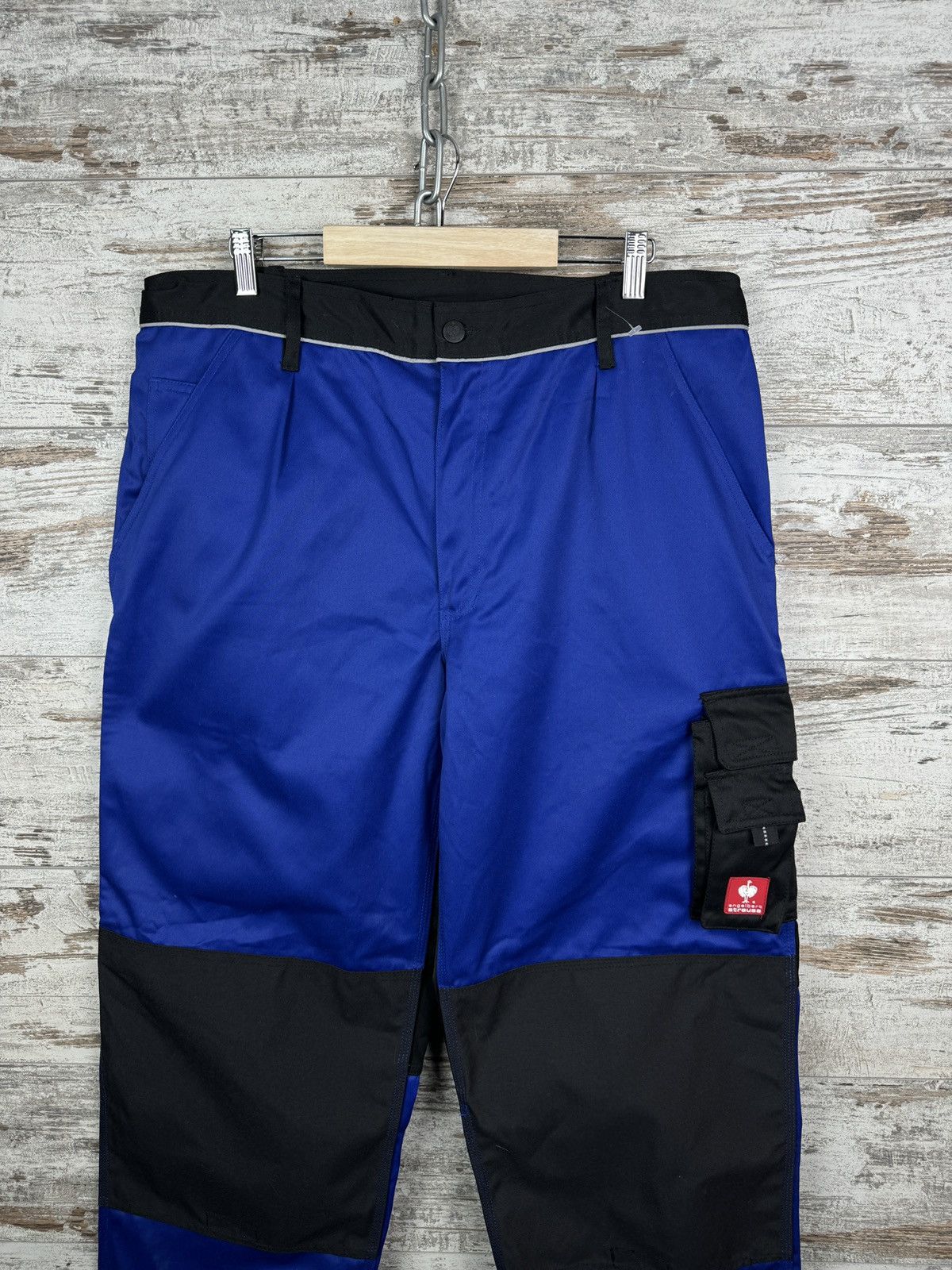 Vintage Mens Vintage Engelbert Strauss pants cargo workwear cordura Size US 36 / EU 52 - 2 Thumbnail