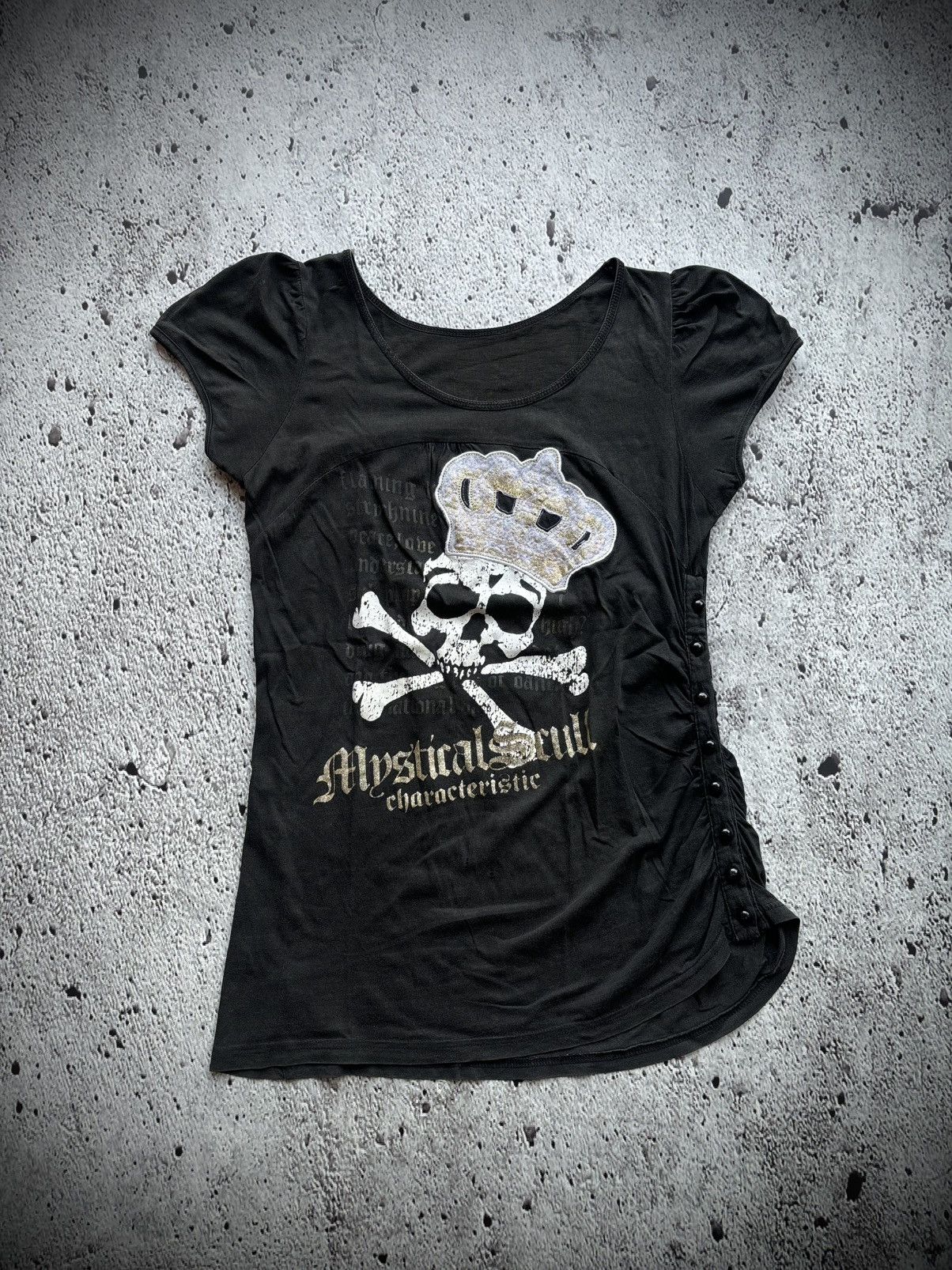 Hysteric Glamour Y2k opium skull ifsix punk style women's tshirt Size M / US 6-8 / IT 42-44 - 1 Thumbnail