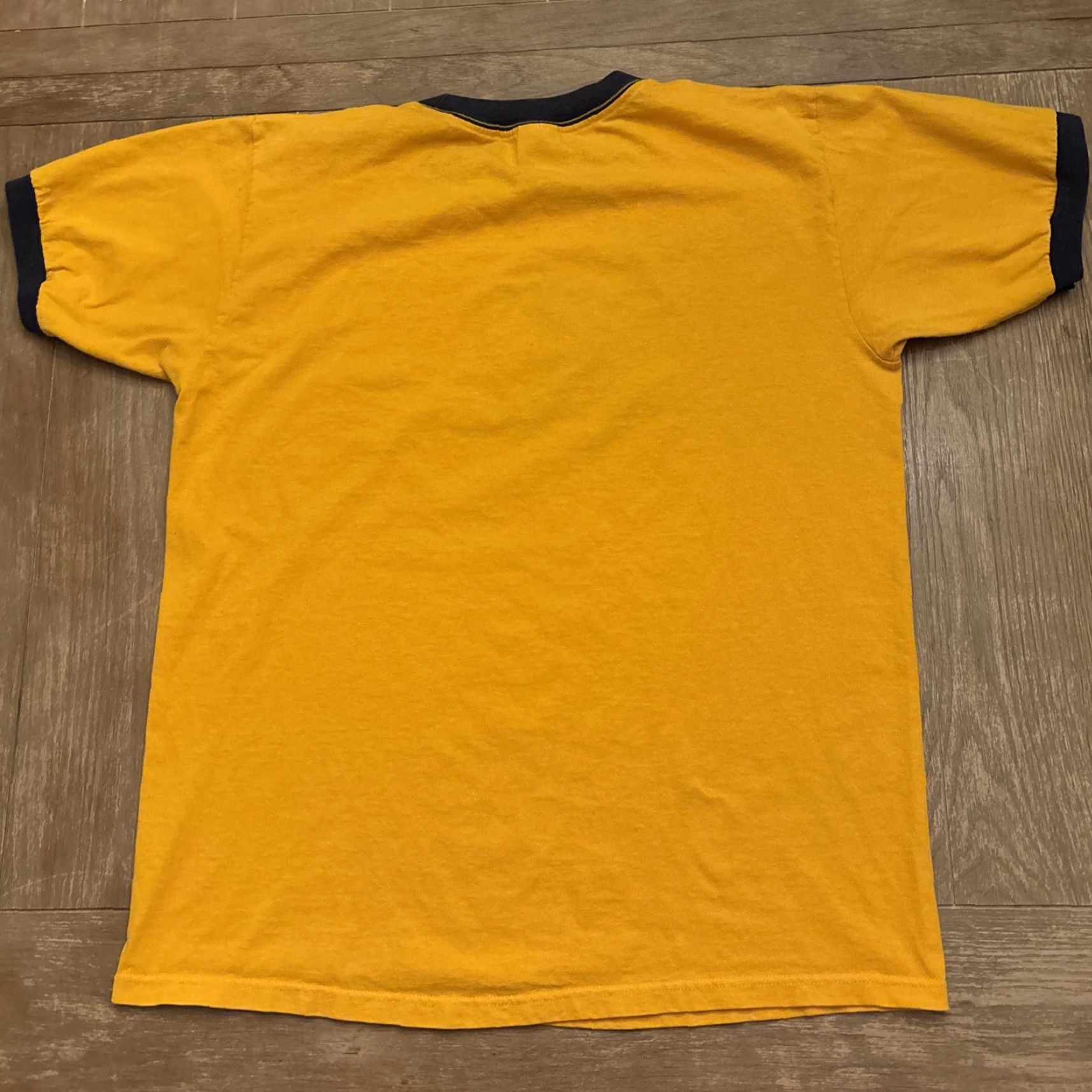 Anvil VINTAGE Louise Mandrell Ringer T-Shirt Men Size L Yellow Pigeon Forge Tennessee Size US L / EU 52-54 / 3 - 4 Thumbnail