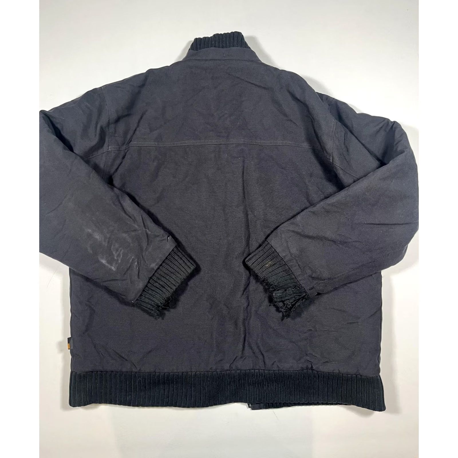 Carhartt Carhartt Jacket Mens Black Bomber Full Zip Quilted Insulated Workwear 2XL Size US XXL / EU 58 / 5 - 2 Thumbnail