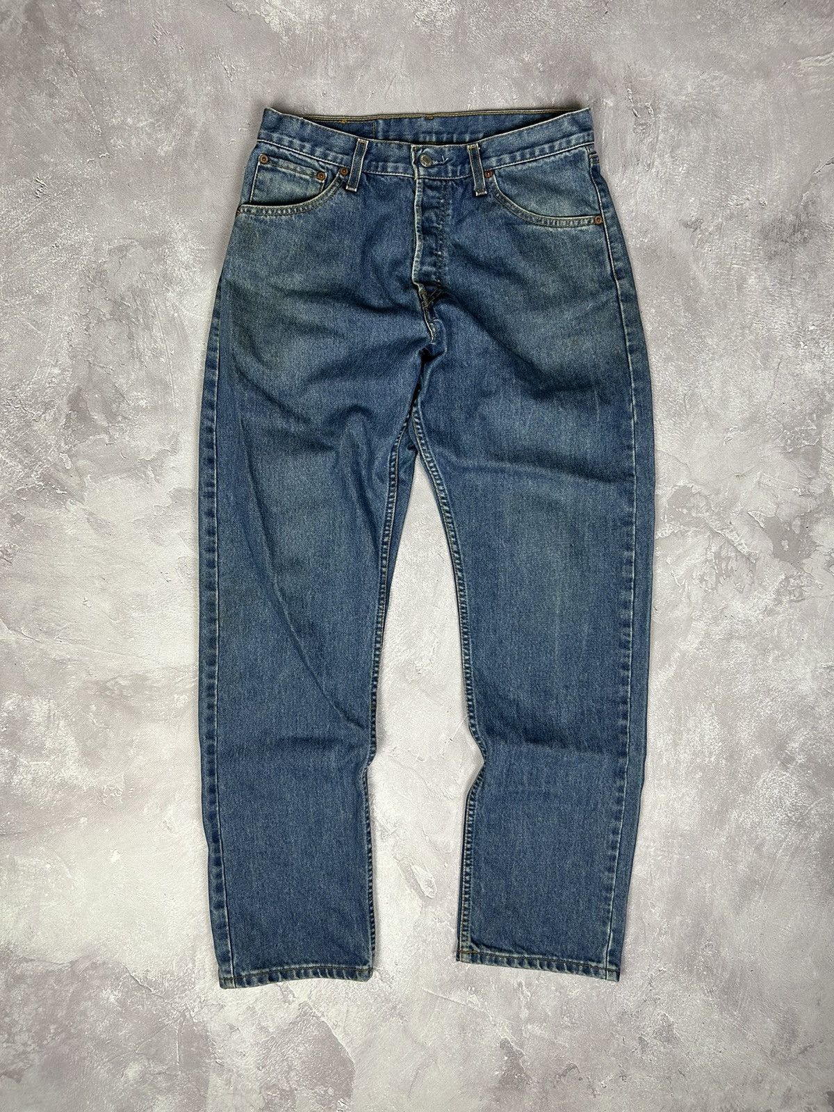 Levi's × Levi's Vintage Clothing × Vintage y2k Levis 522 Red Tab Jeans Vintage sz 29x32 90s RARE Size US 29 - 1 Thumbnail
