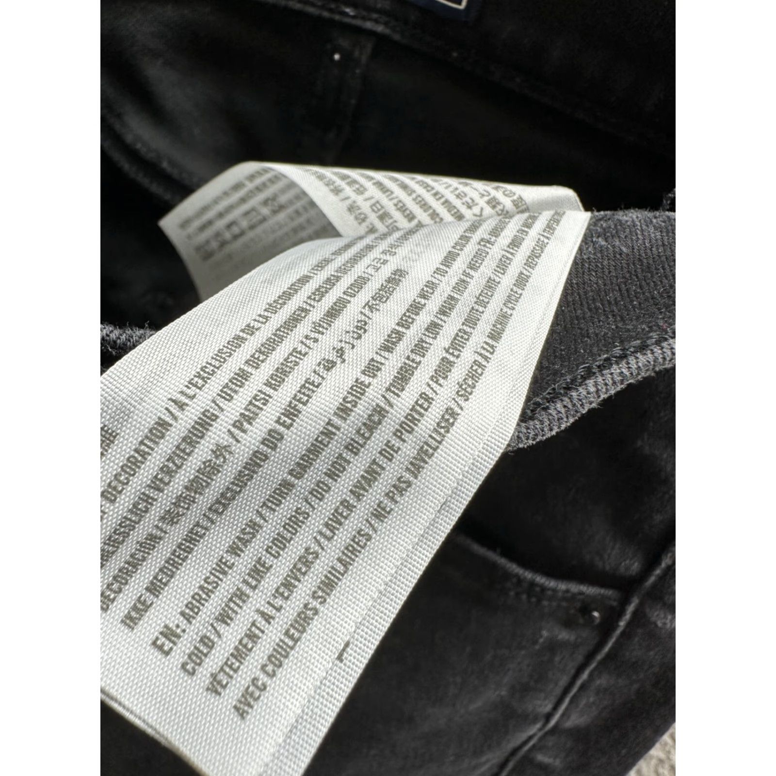 Abercrombie & Fitch Womens Jeans Abercrombie & Fitch Black Skinny Ankle High Rise Distressed 24 Womens Size 42" / US 20 - 7 Thumbnail