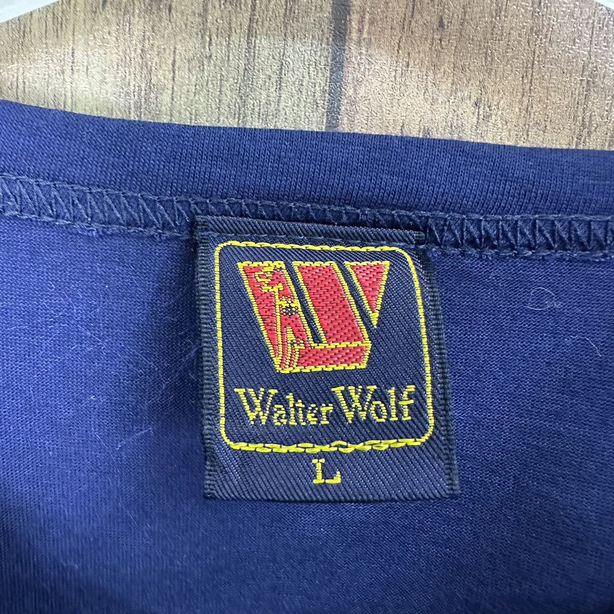 Vintage Rare Walter Wolf Racing Single Stitch Vintage TShirt A695 Size US M / EU 48-50 / 2 - 10 Thumbnail