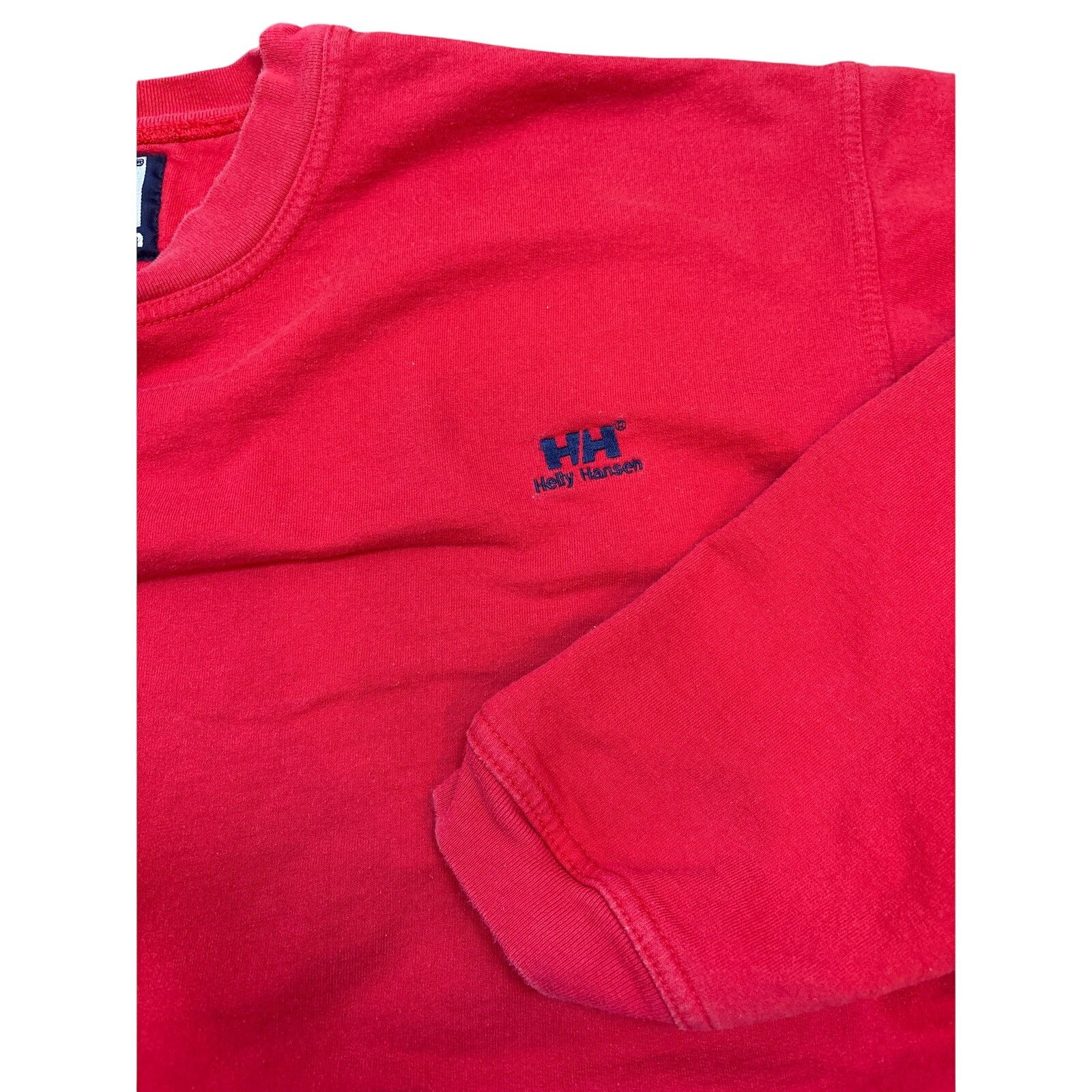 Helly Hansen Vintage 90s Helly Hansen Crewneck red embroidered XXL big Size US XXL / EU 58 / 5 - 4 Thumbnail
