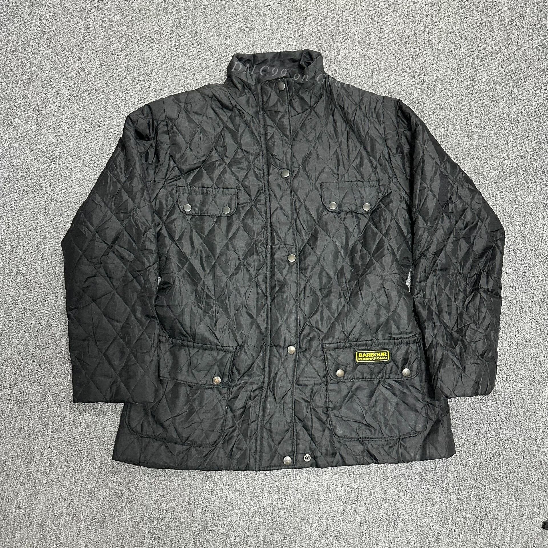 Vintage Vintage Barbour Diamond Quilted Jacket Size US M / EU 48-50 / 2 - 1 Thumbnail